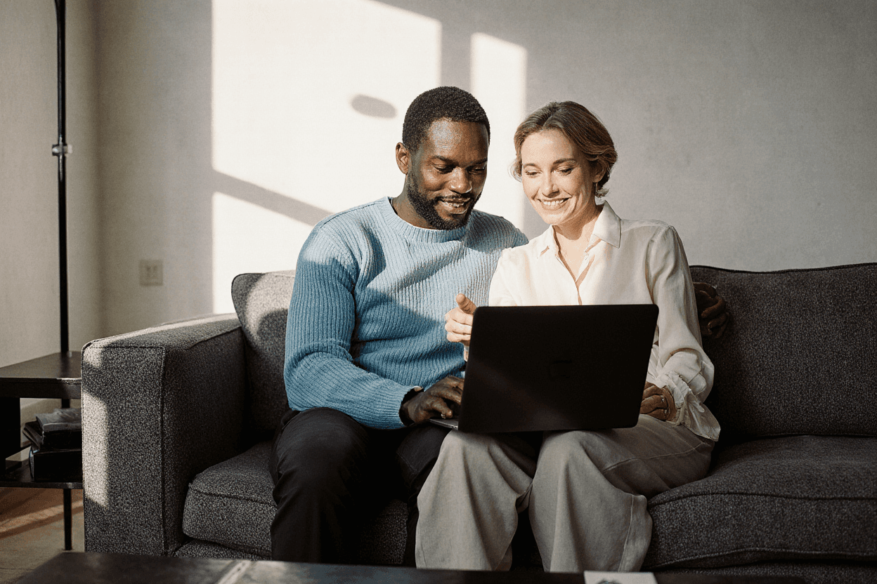 person sitting on grass and using phone