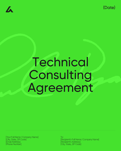 Technical Consulting Agreement
