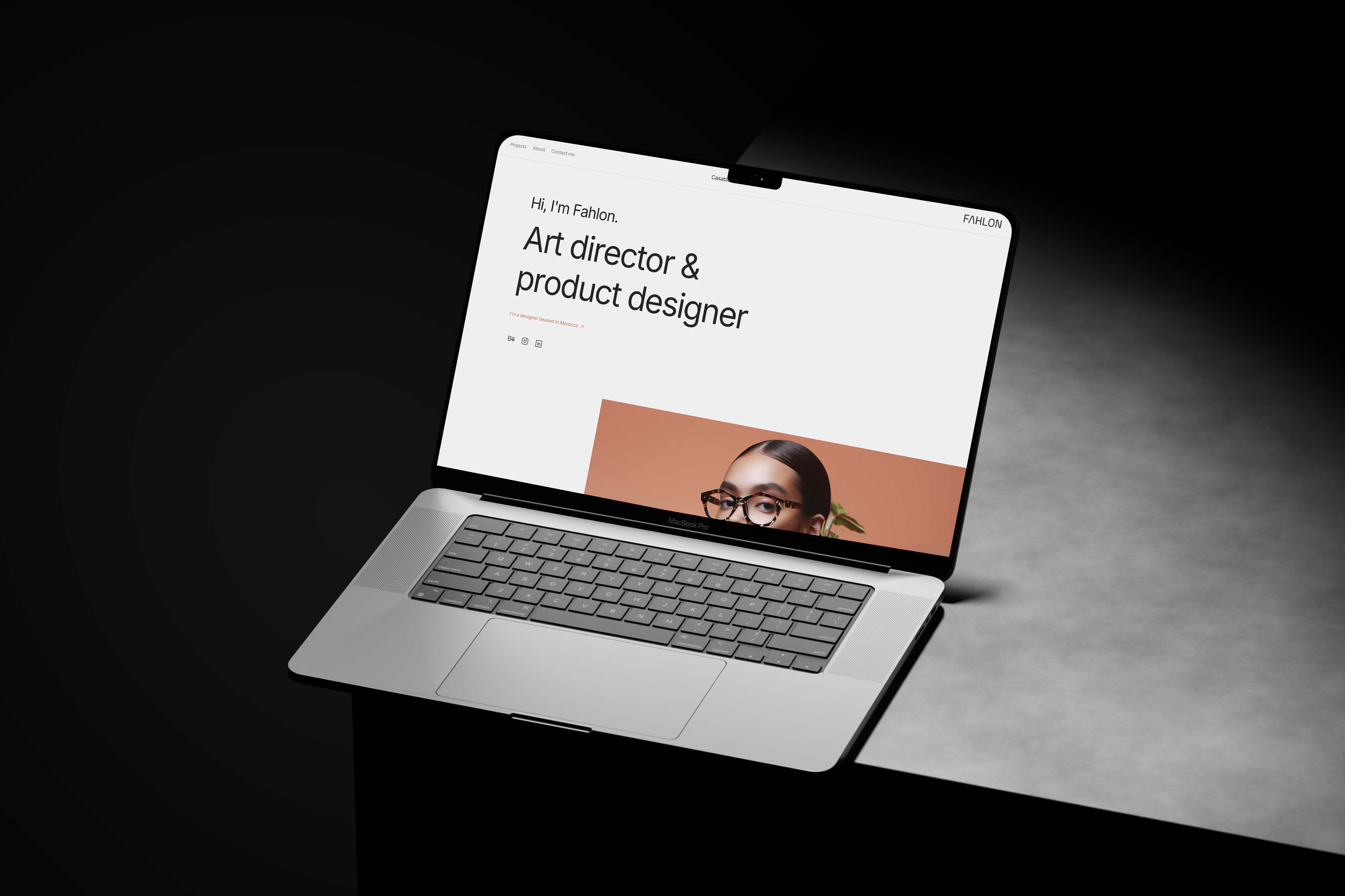 Fahlon Minimal — Creative portfolio template