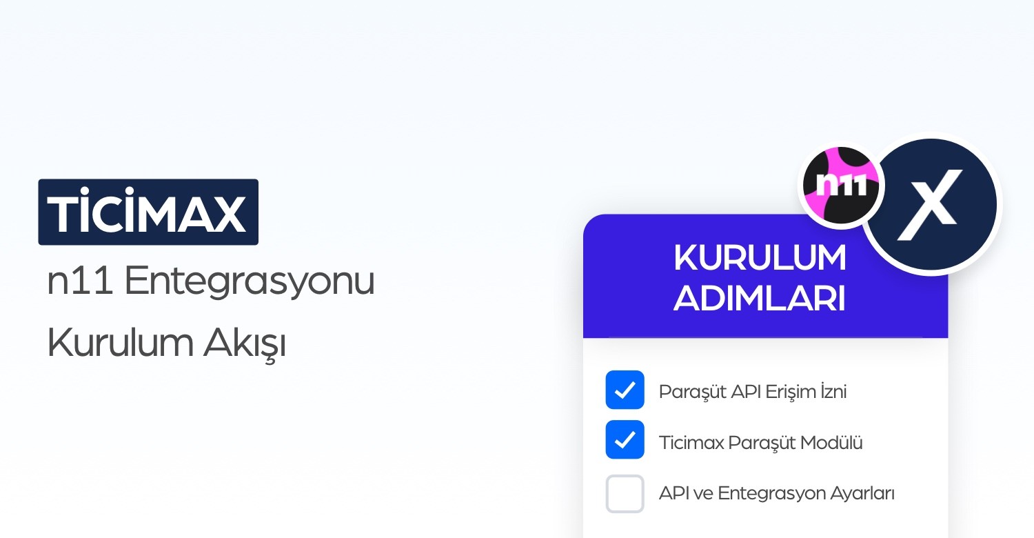 Ticimax n11 Entegrasyonu Kurulum Akışı