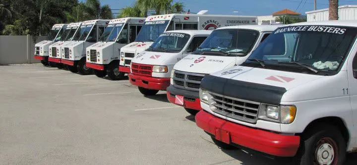 three fireman preventing fire during daytime