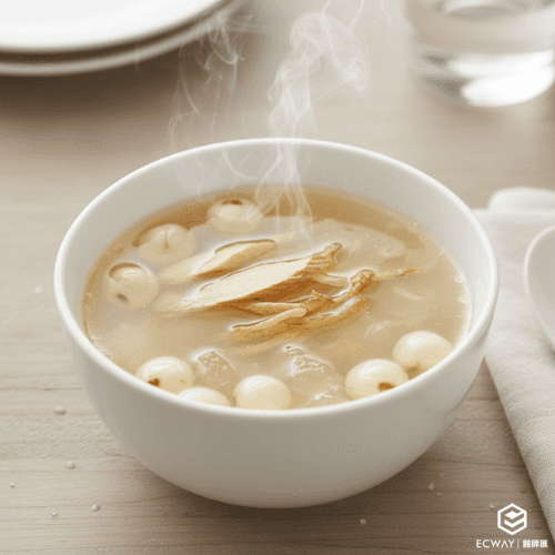 洋參蓮肉湯