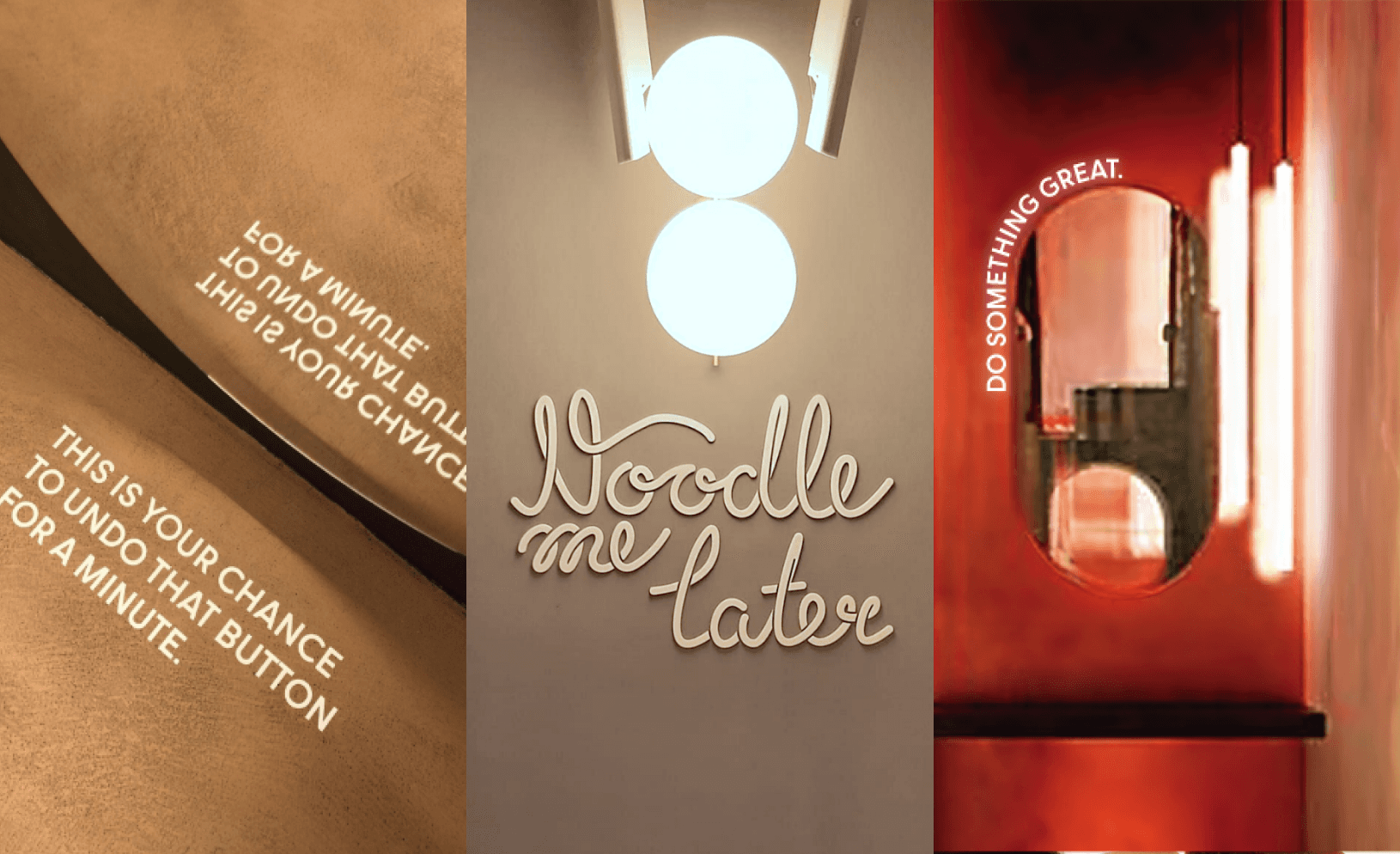 Manifesto Berlin signage helping visitors navigate restaurants, bars and vendors