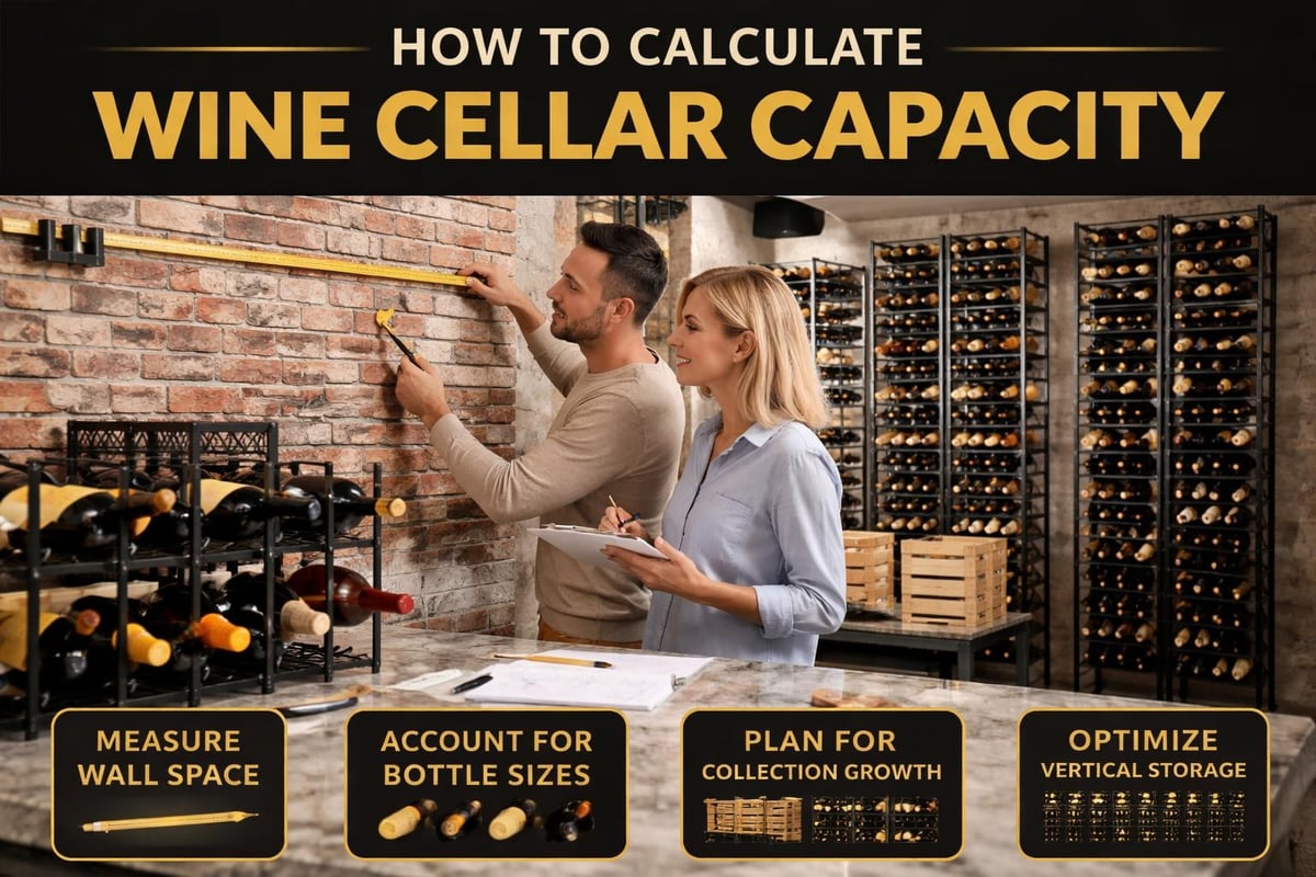Wine storage capacity planning