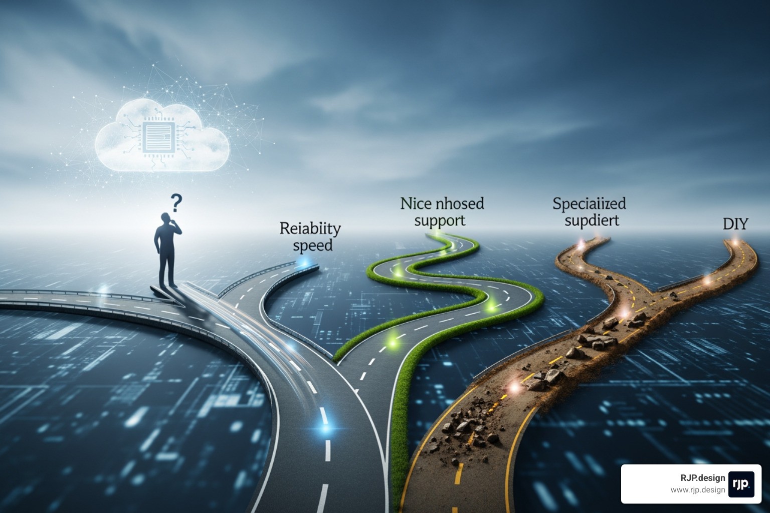 digital dashboard showing 99.9% uptime and fast load times - How to choose hosting provider