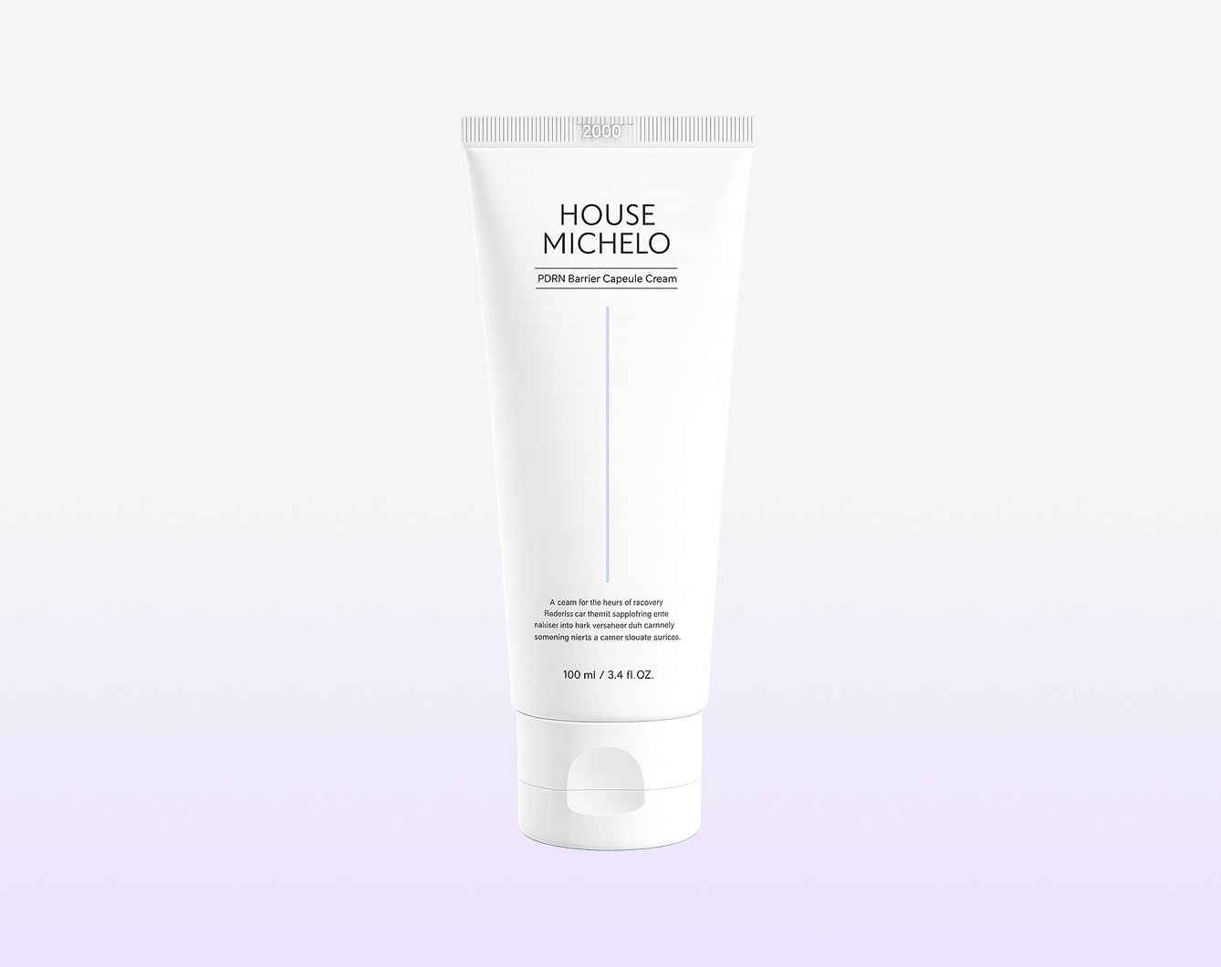 white lotion bottle