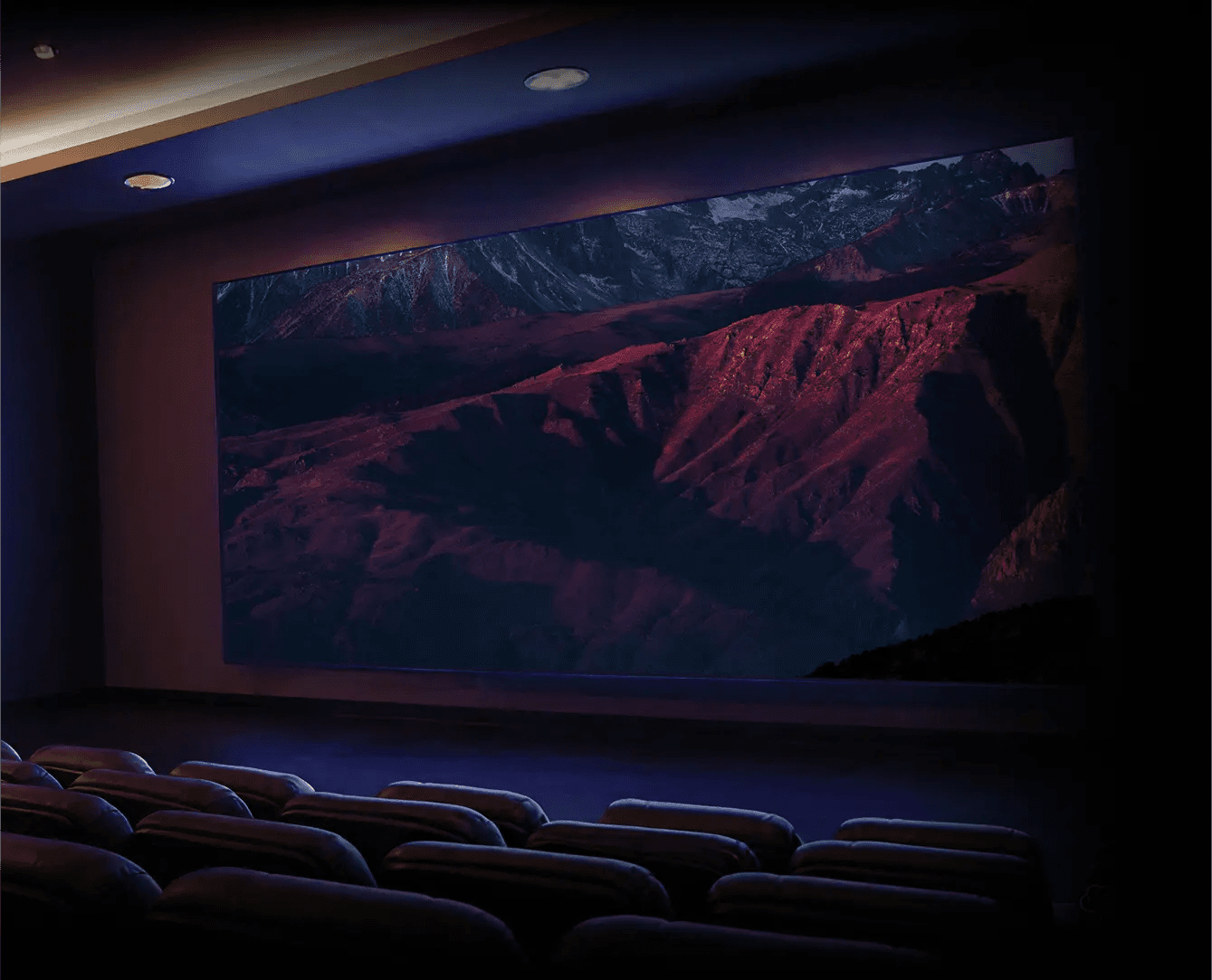 Smart LED display system with real-time diagnostics for auditorium visual performance