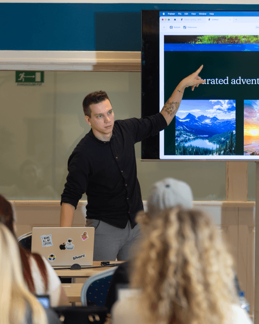 Supercharge Design team giving talks, mentoring, and connecting with the design community at conferences and workshops