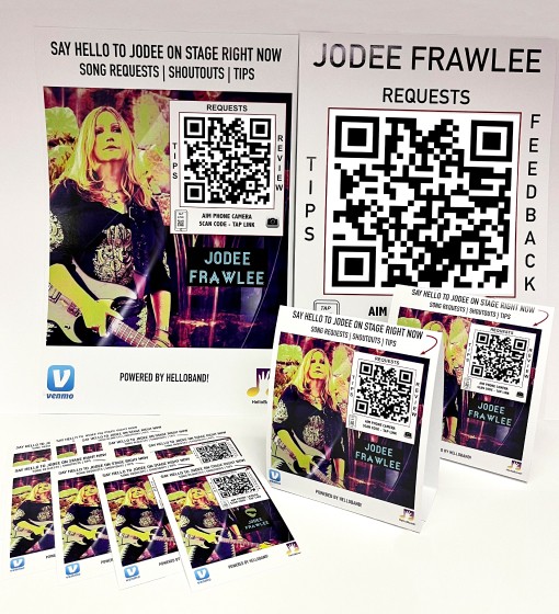 TABLE TENTS • TABLE CARDS