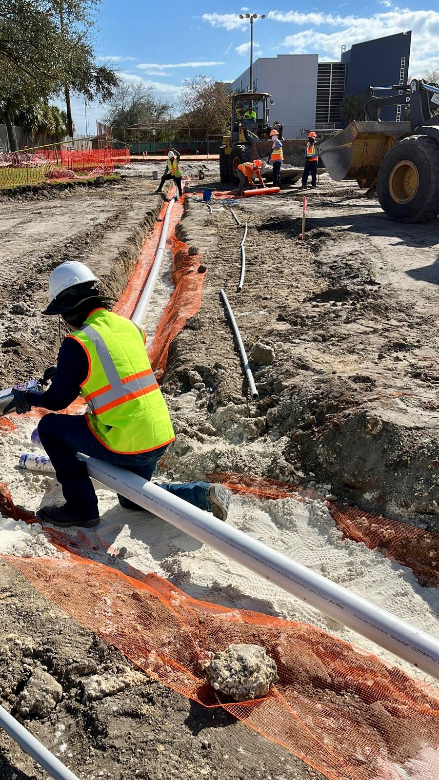 Irrigation installation