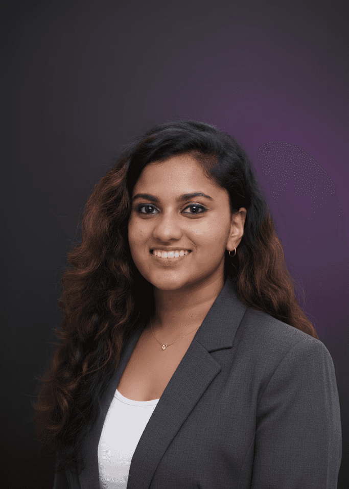 Portrait of portfolio creator – front view