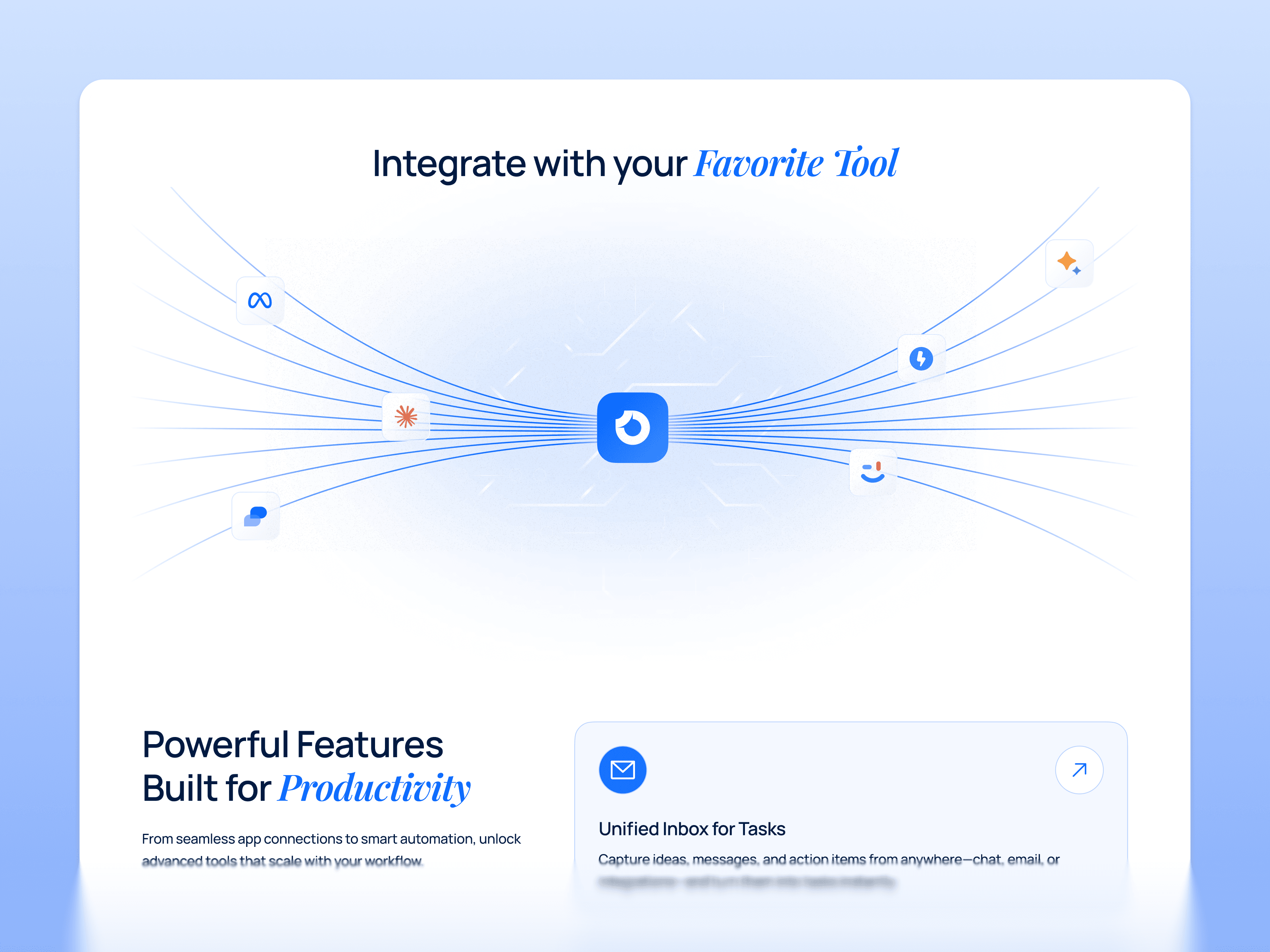 Framer SaaS template