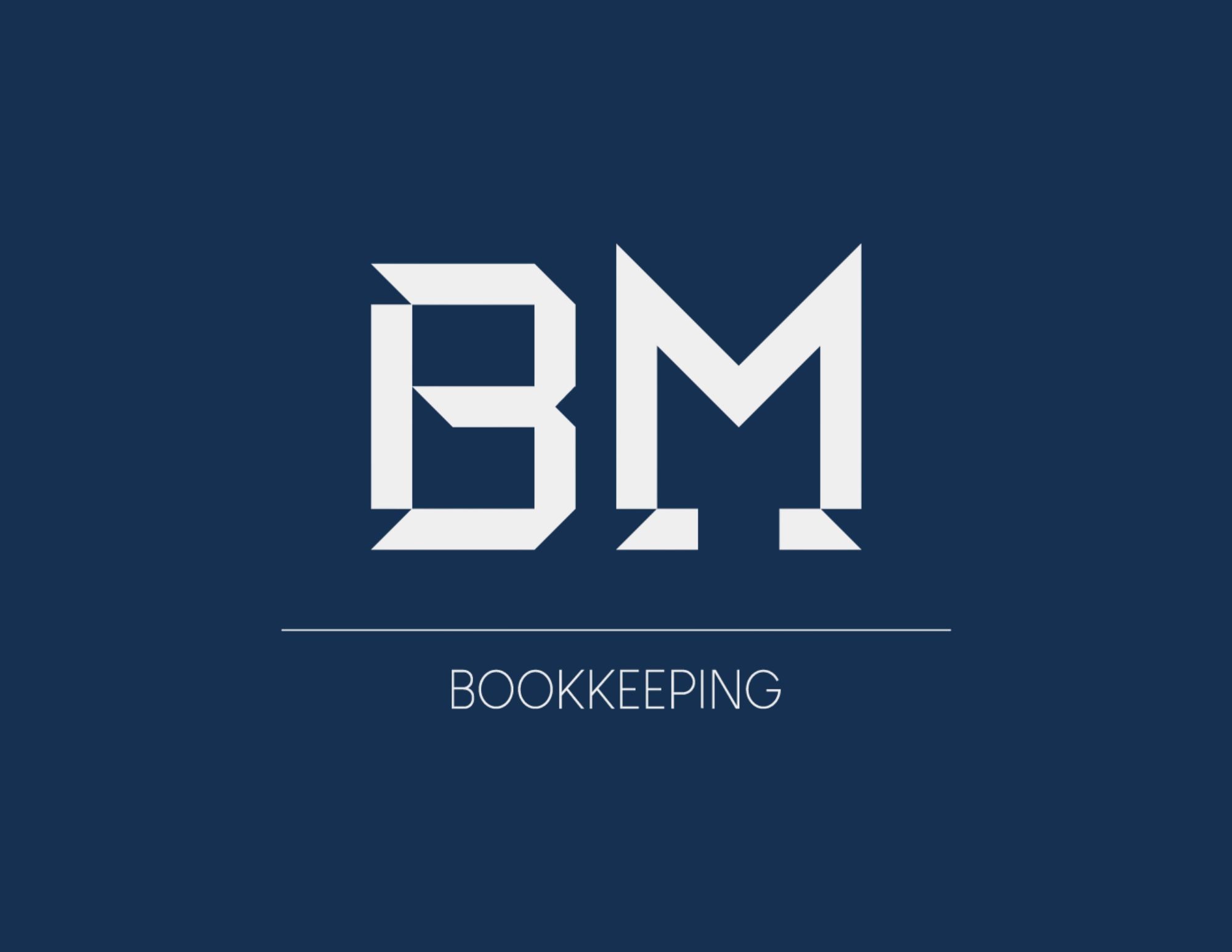 BM Bookkeeping company logo representing professional bookkeeping services.