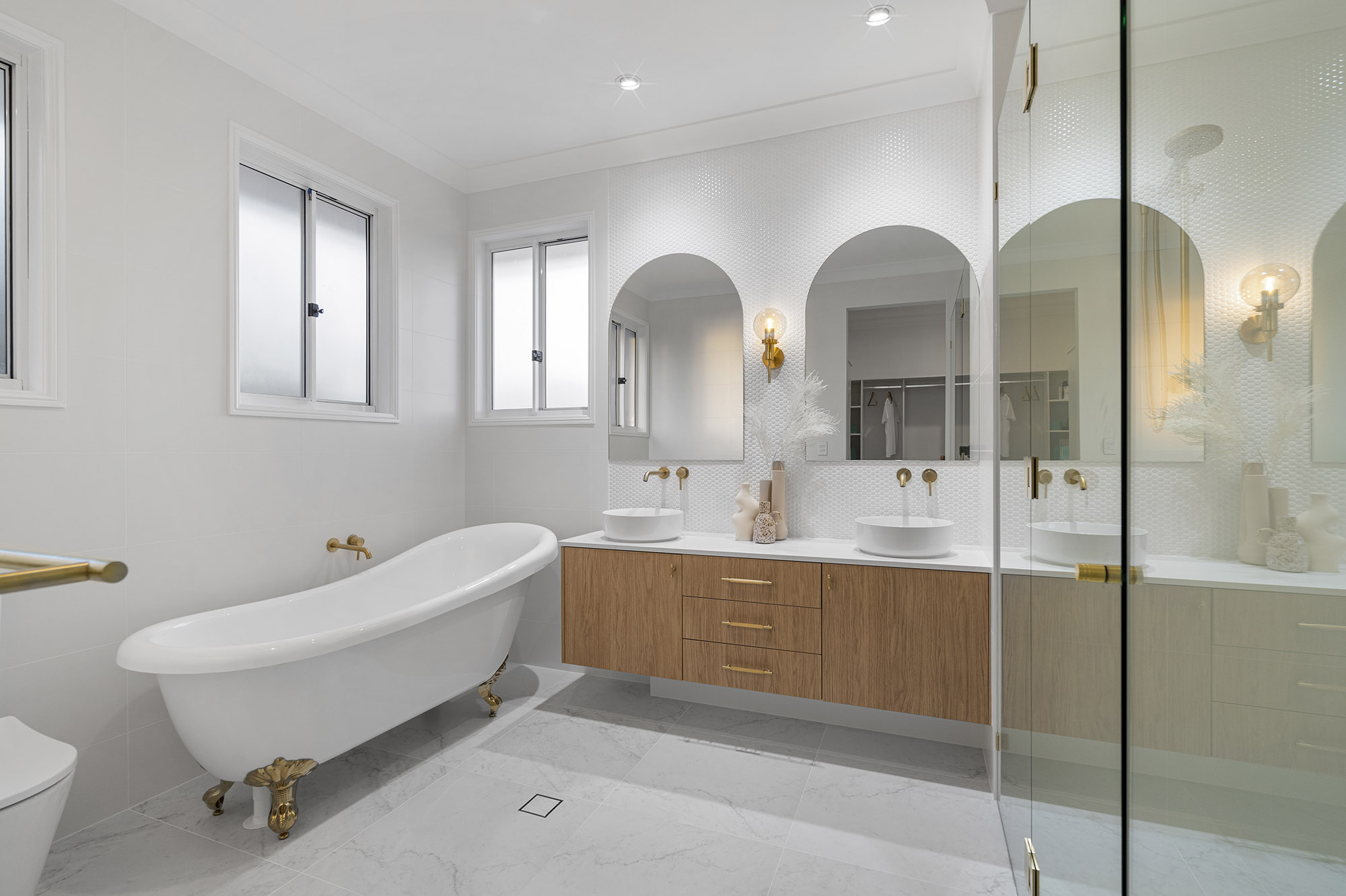 Front facade of Jacaranda House in. Brisbane