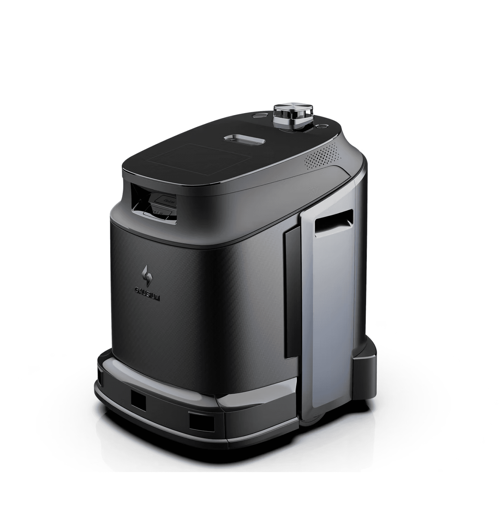 Two people paddleboarding at sunset