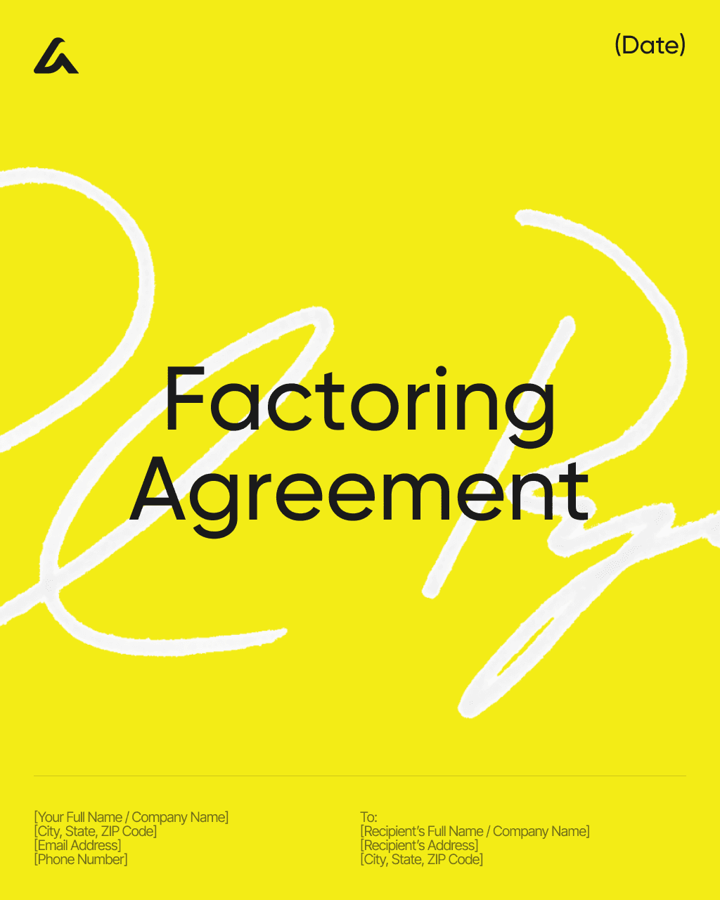 Factoring Agreement
