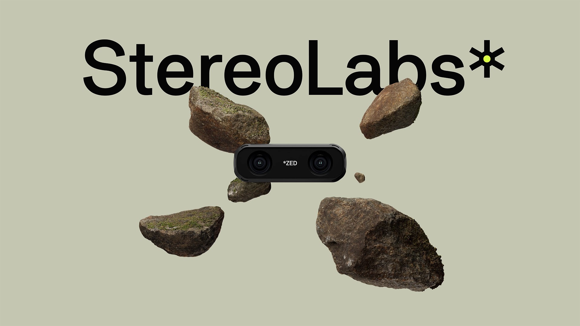 Abstract streaks of orange and blue light