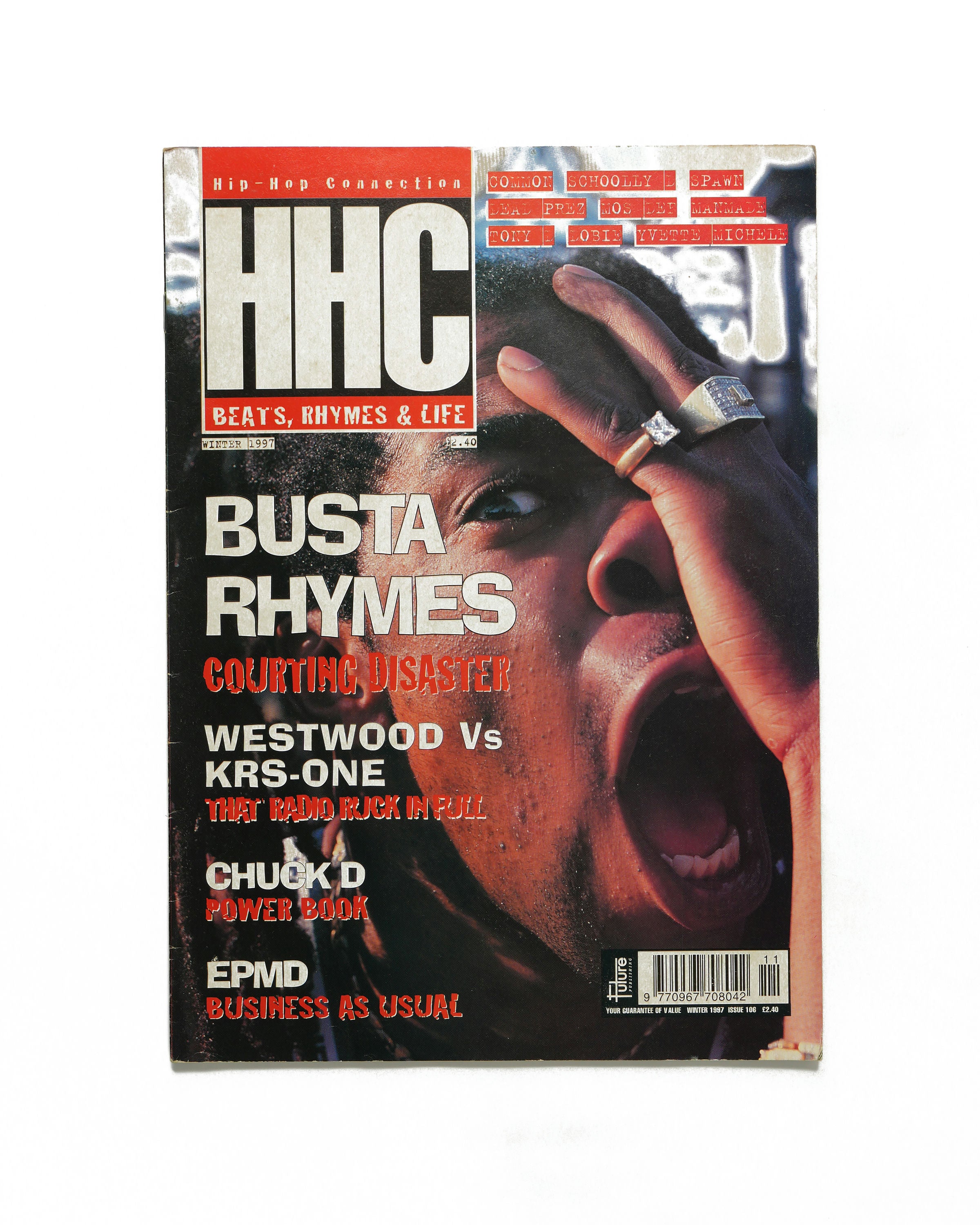 Hip-Hop Connection - Winter 1997 - Front Cover
