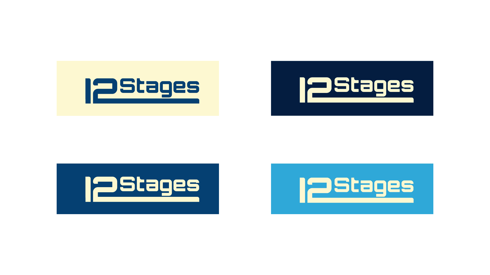 12 Stages Logo Variants