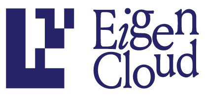 Eigen Cloud logo, a partner at Cosmoverse, a premier institutional summit on blockchain infrastructure and digital assets conference in Hong Kong. at Cosmoverse summit