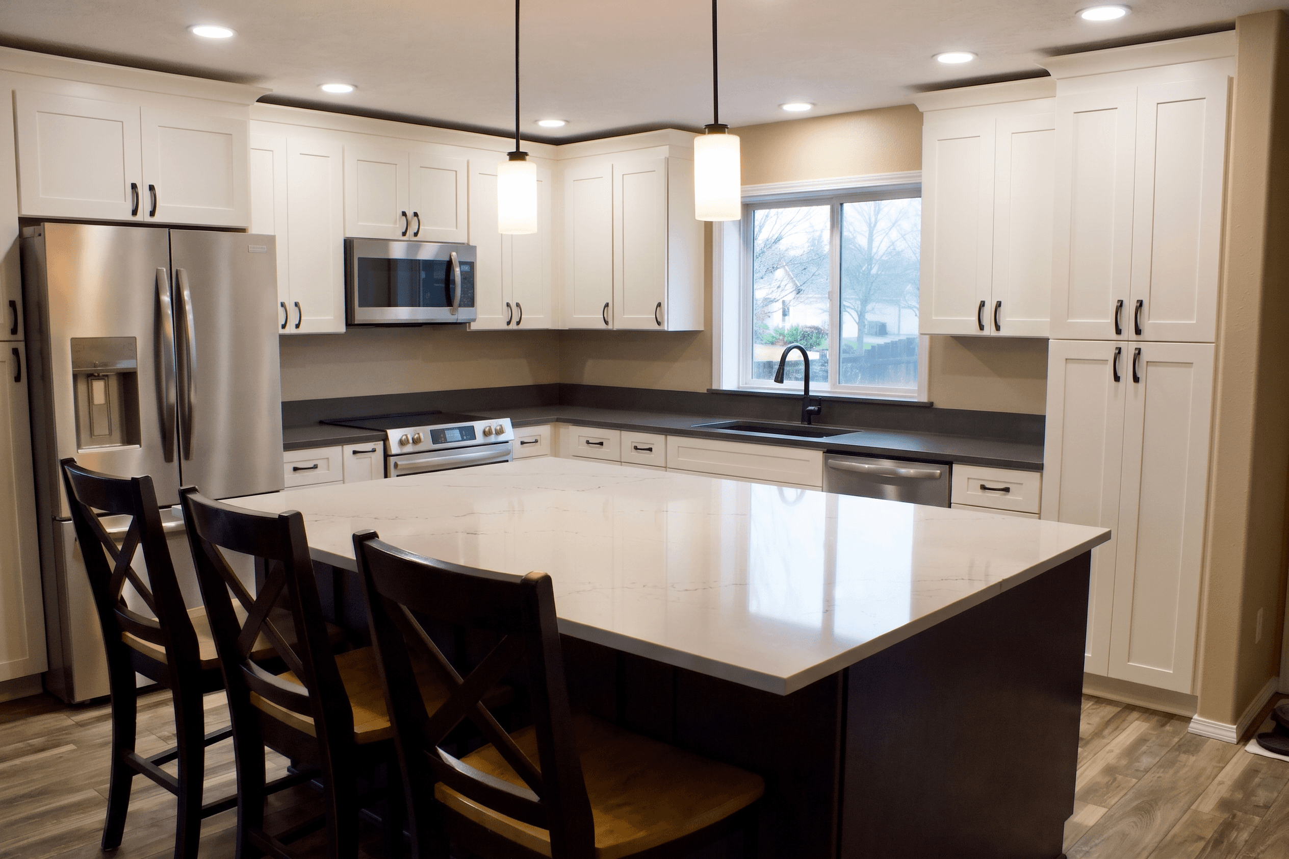 Gallery photo of a completed McHenry Remodeling project with custom residential finishes