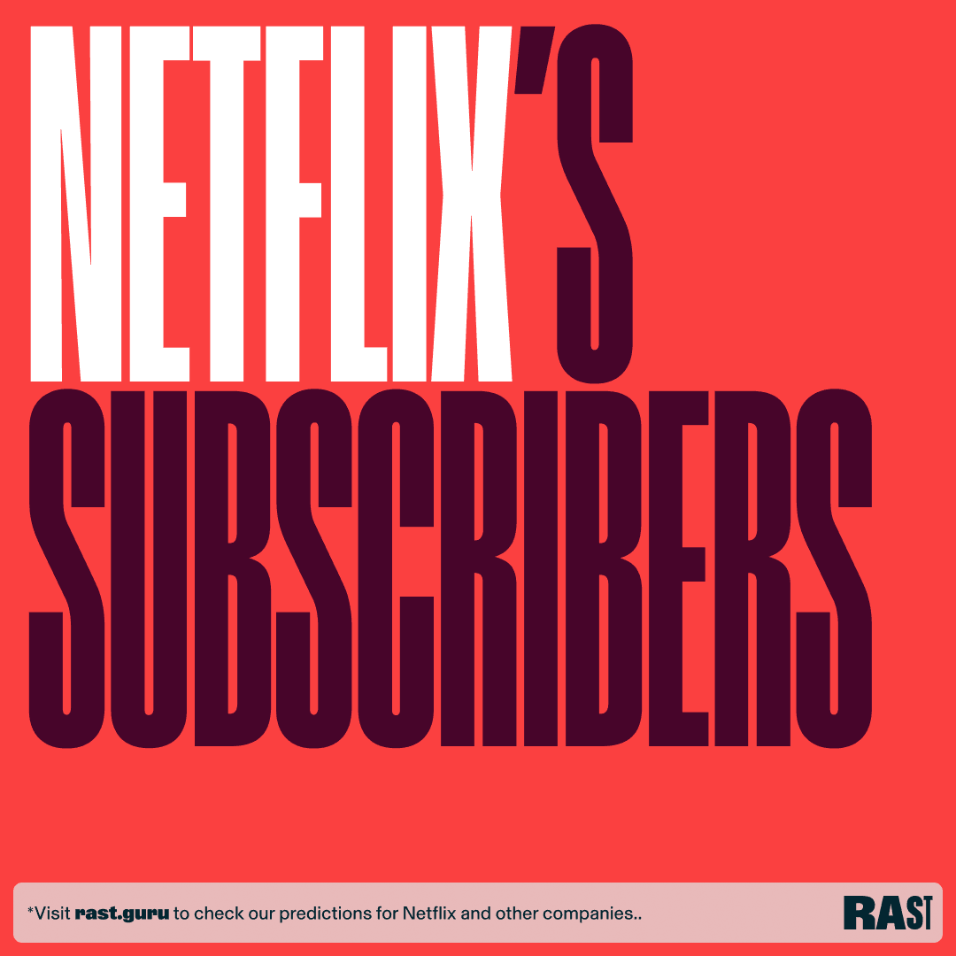 Maybe the most worrying information from Netflix's latest quarter: its number of paid memberships