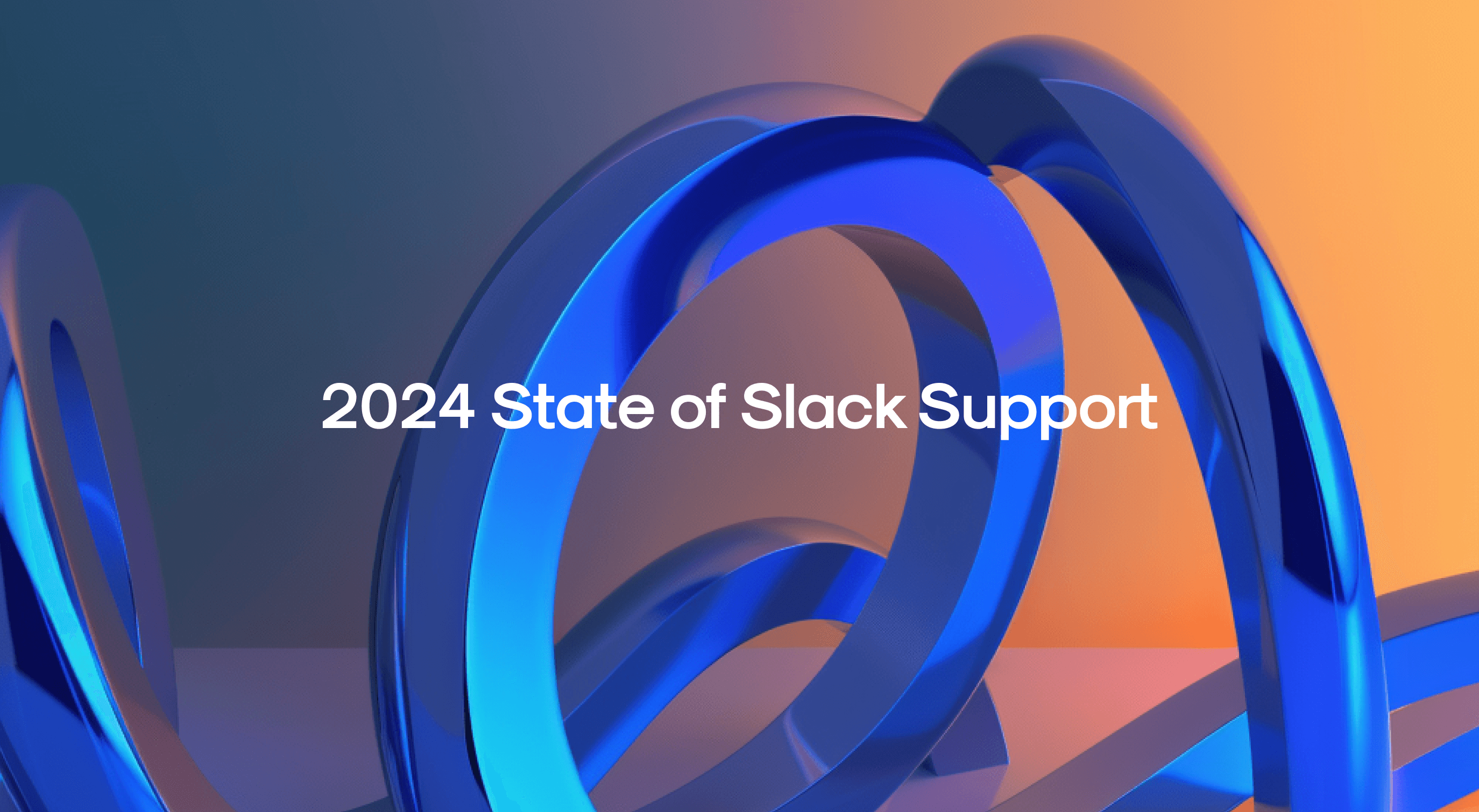 2024 Slack Support Benchmark