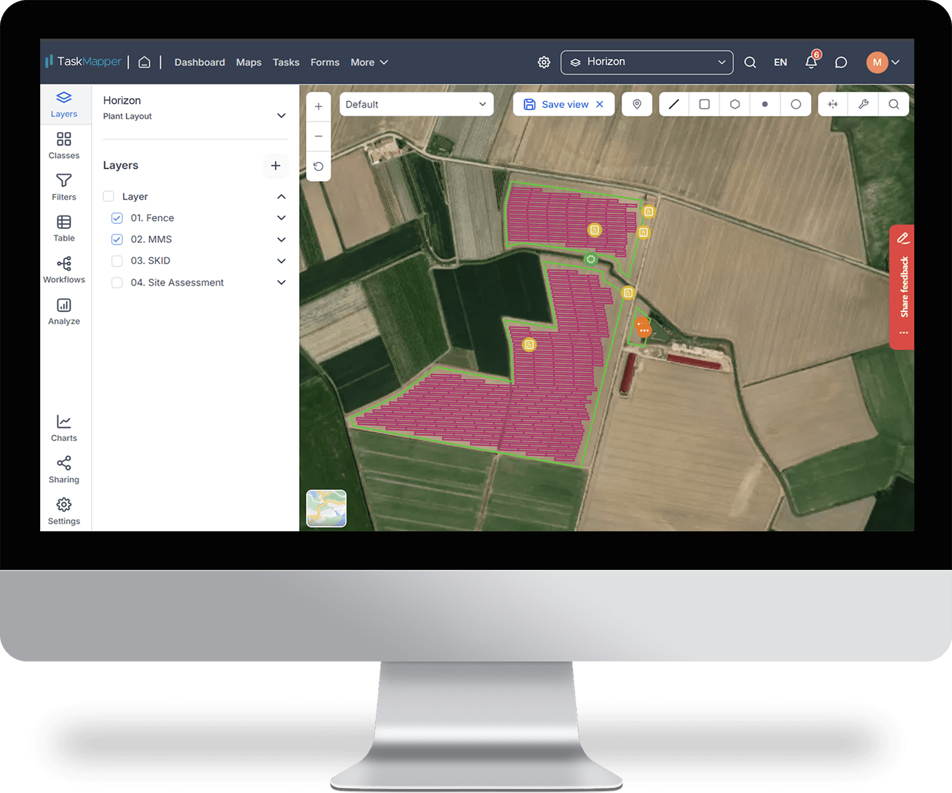 With Taskmapper, transform EPC pre-construction activties for large solar energy projects