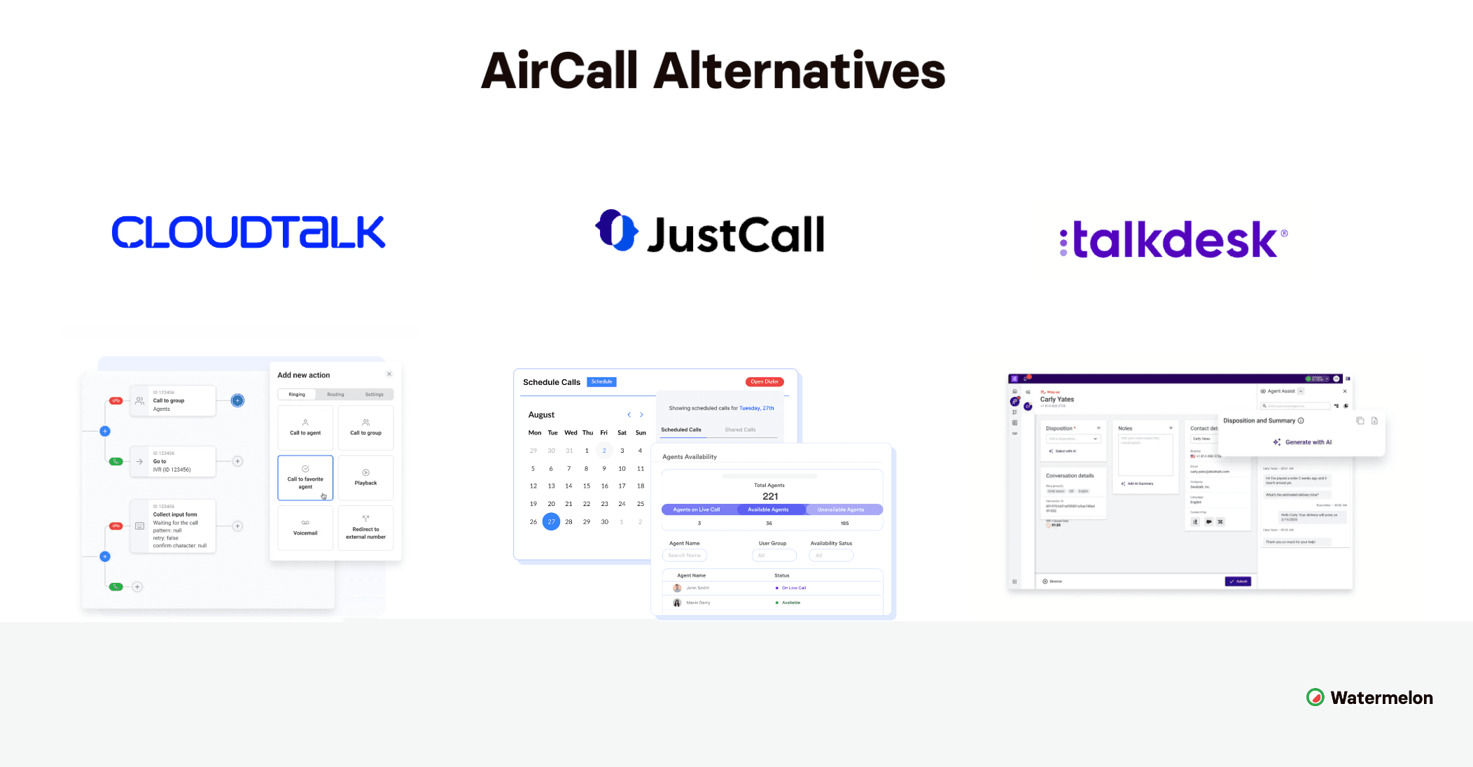 Aircall Top 3 Alternatives - Phone calls automation