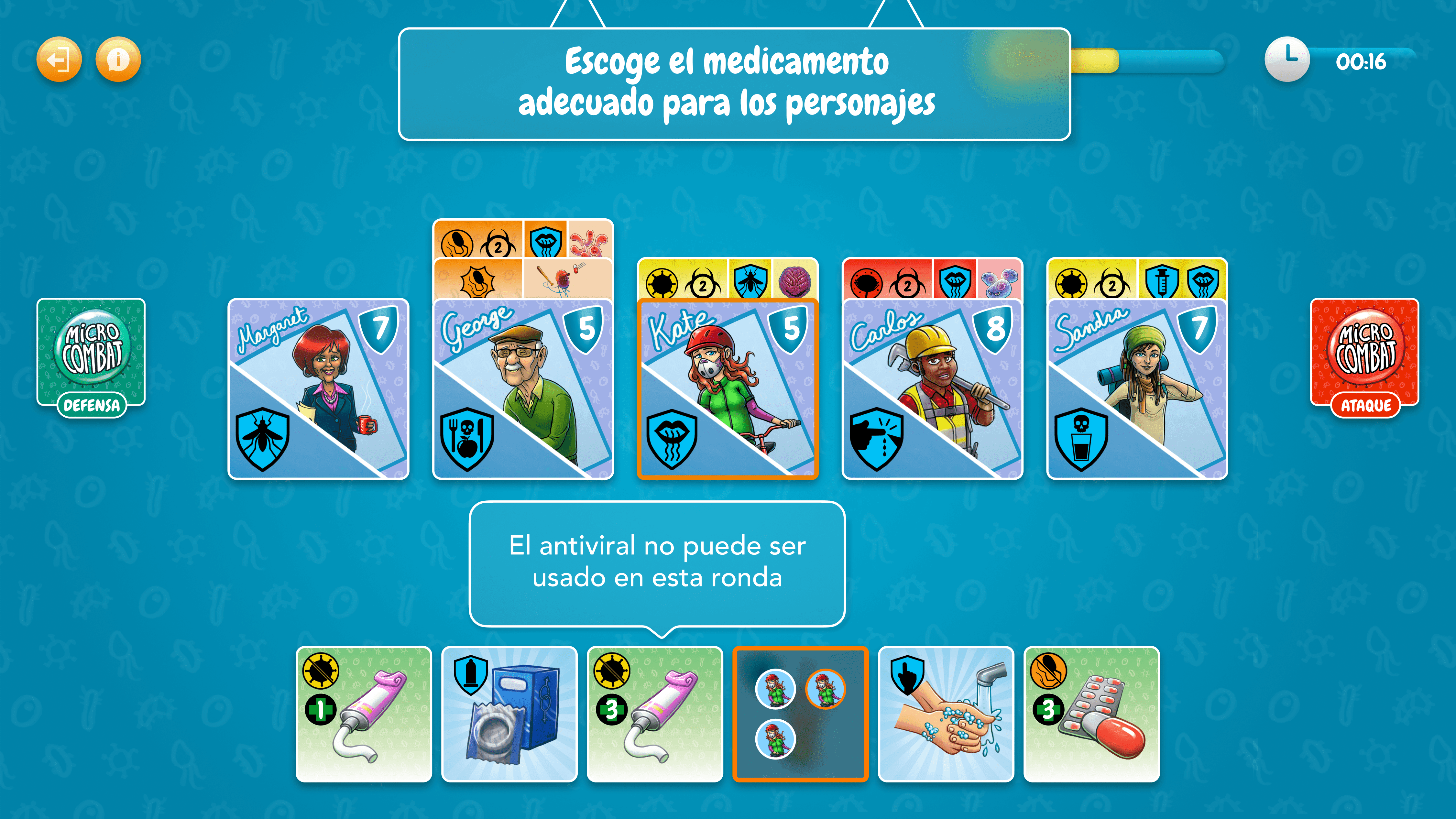 Microcombat card game app screenshot 5