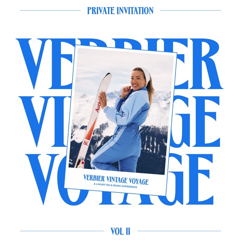 Verbier Vintage Voyage Private Invitation