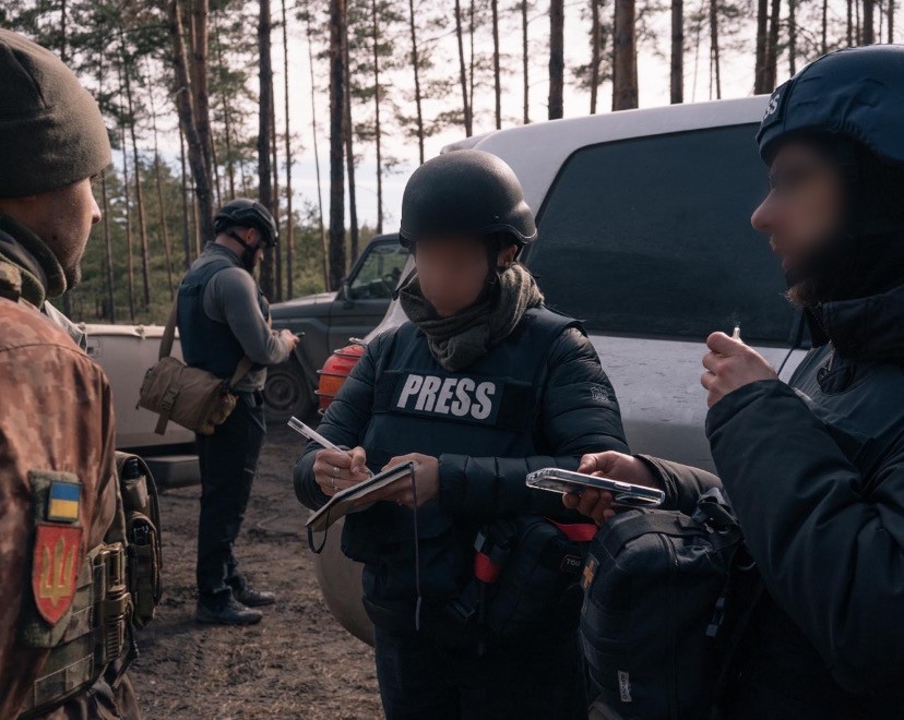 Media support operations in Ukraine