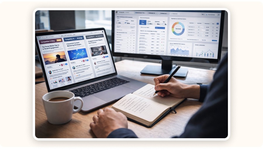 Manual competitor audit