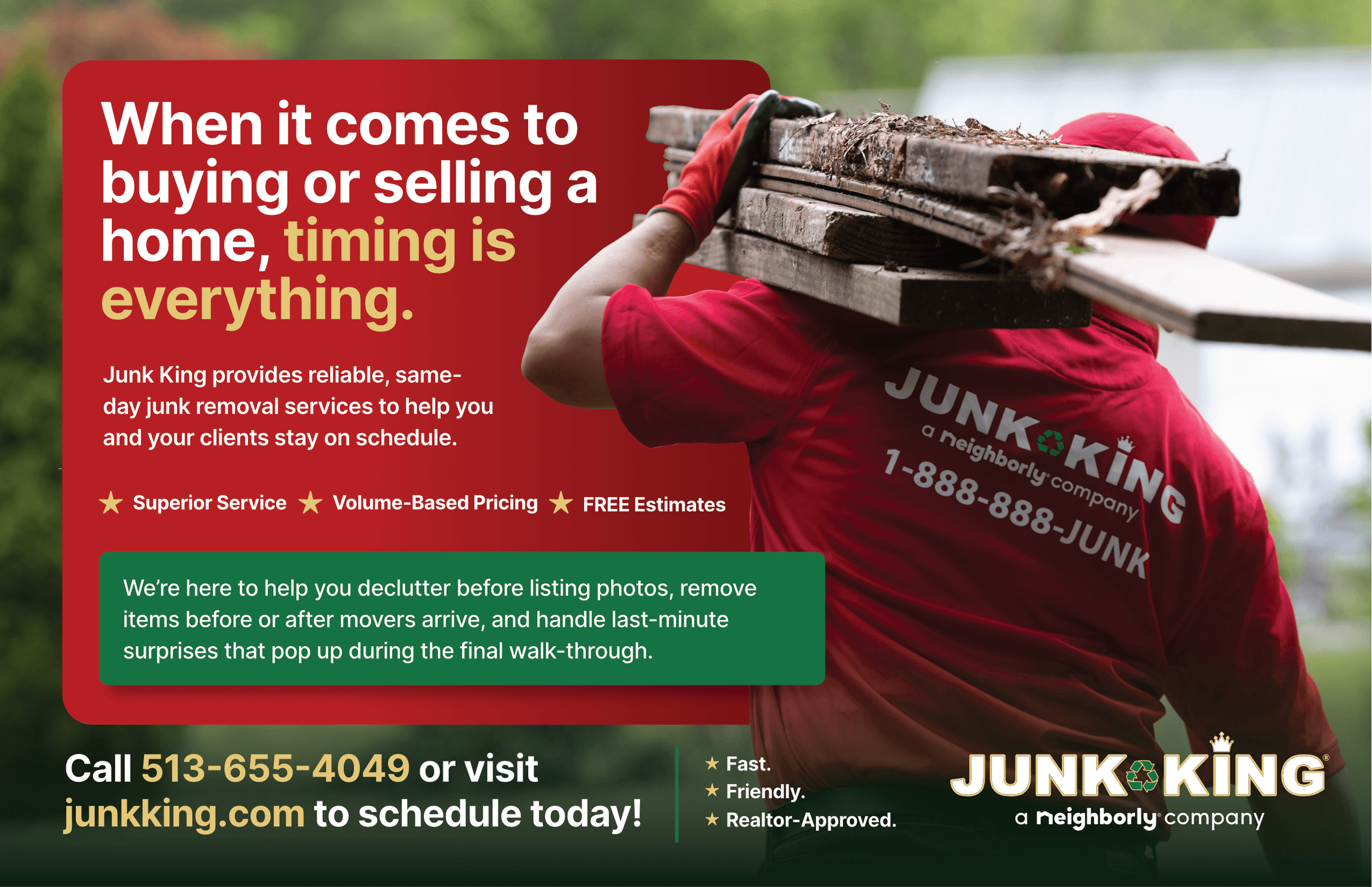 Junk King Ad