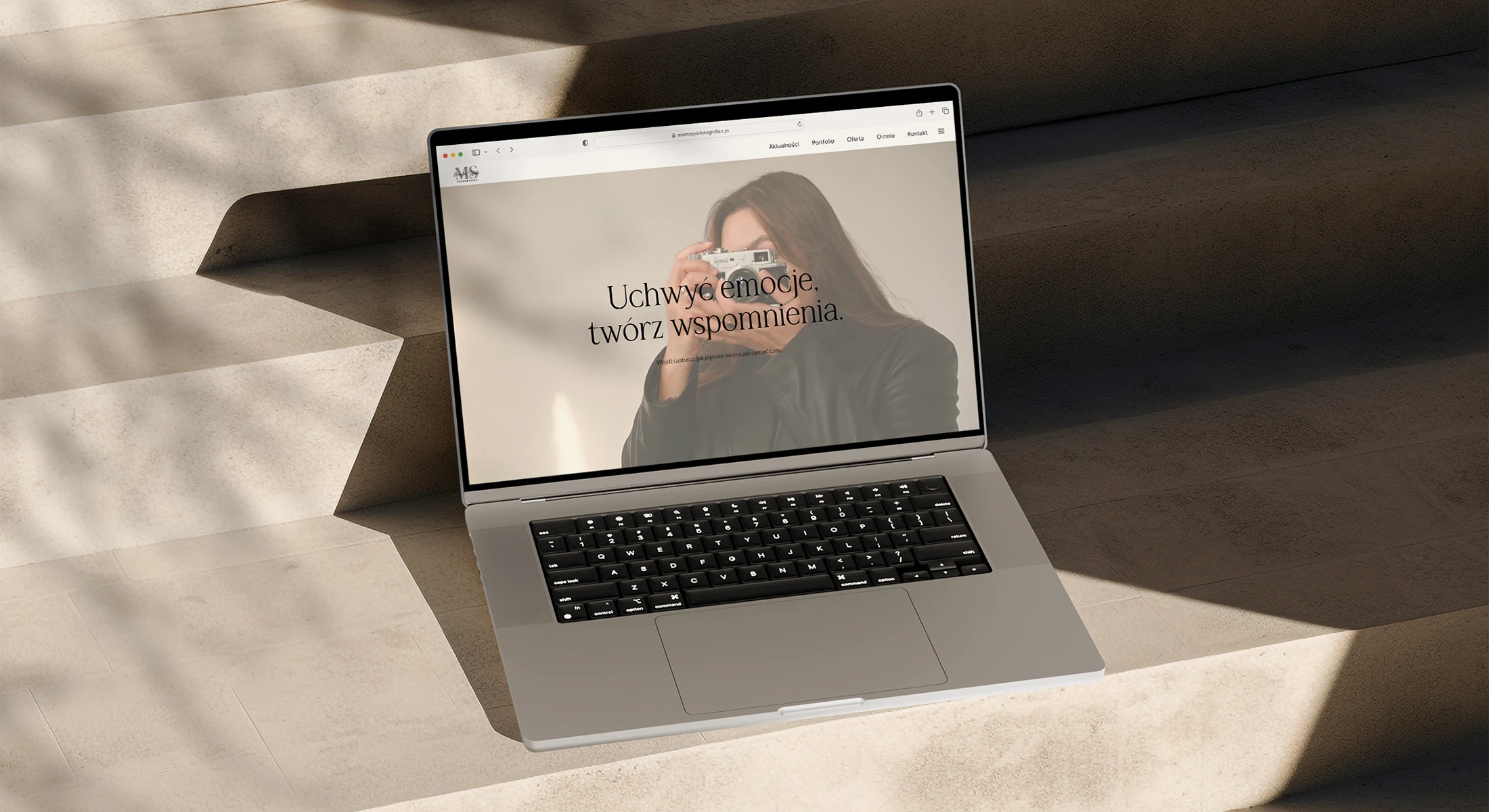 Strona internetowa Marta Spik Fotografika — portfolio fotografki z Opola