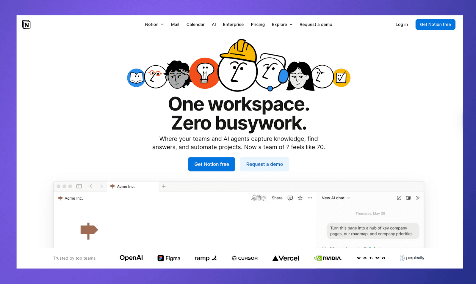 Notion Homepage