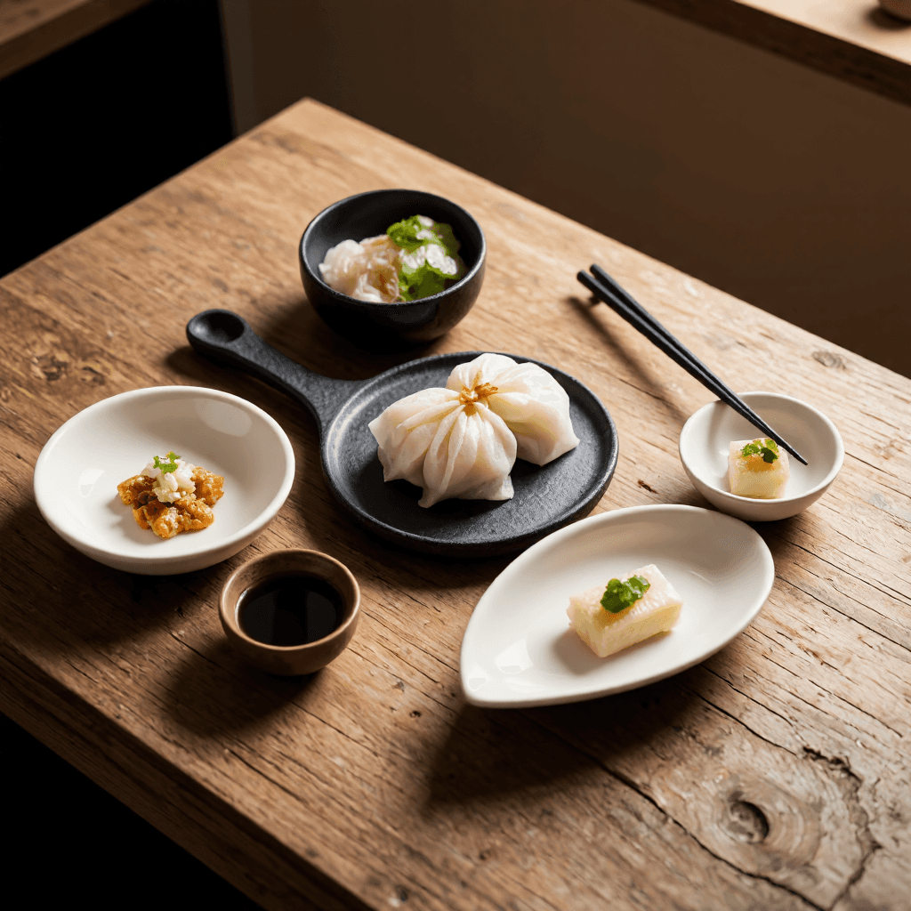 product photography of Gourmet food item