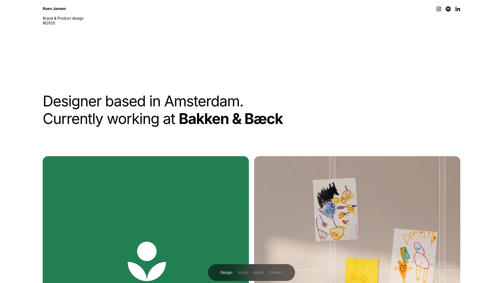 Homepage Koen Jansen