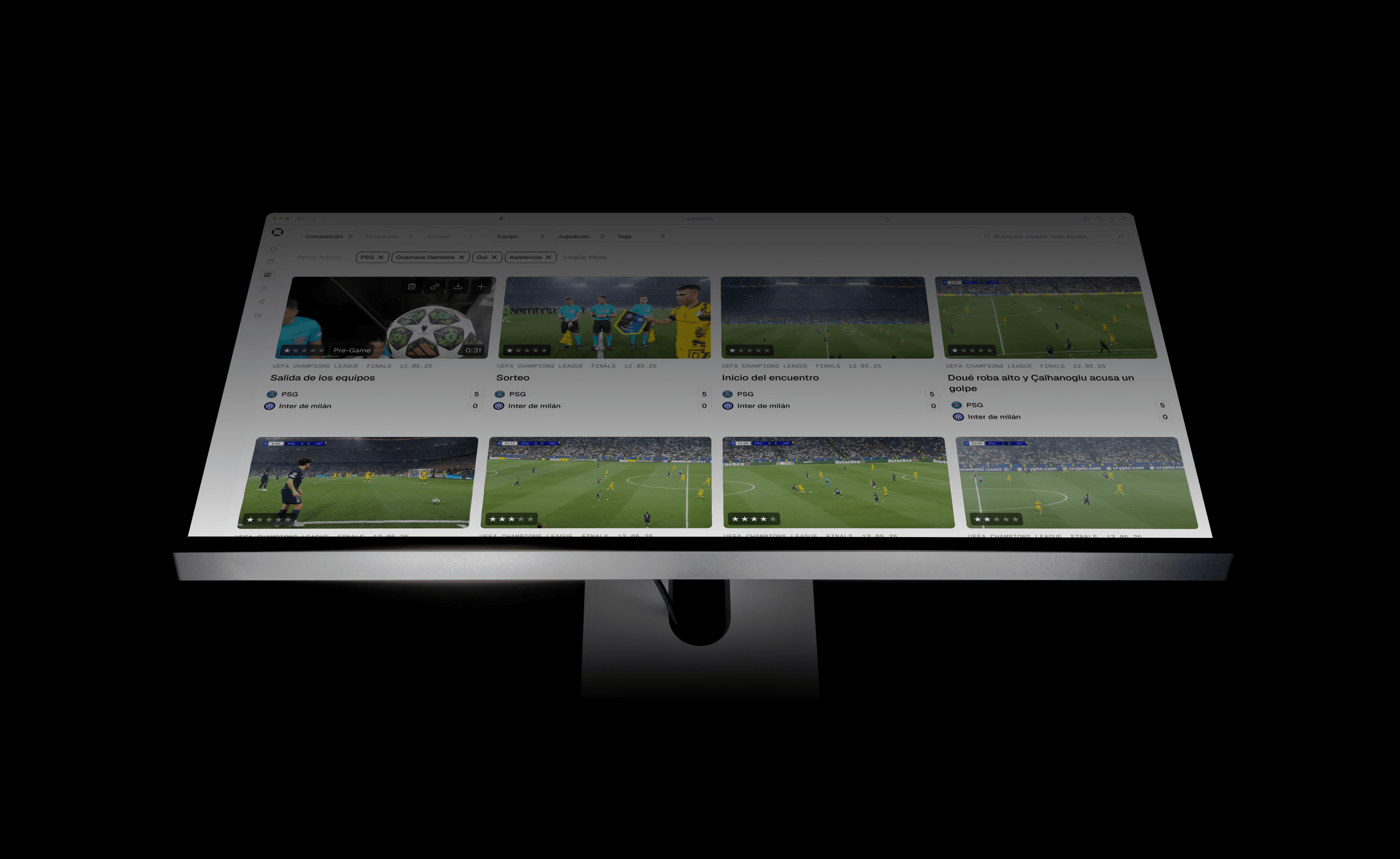 Mock-up showing Pendular platform