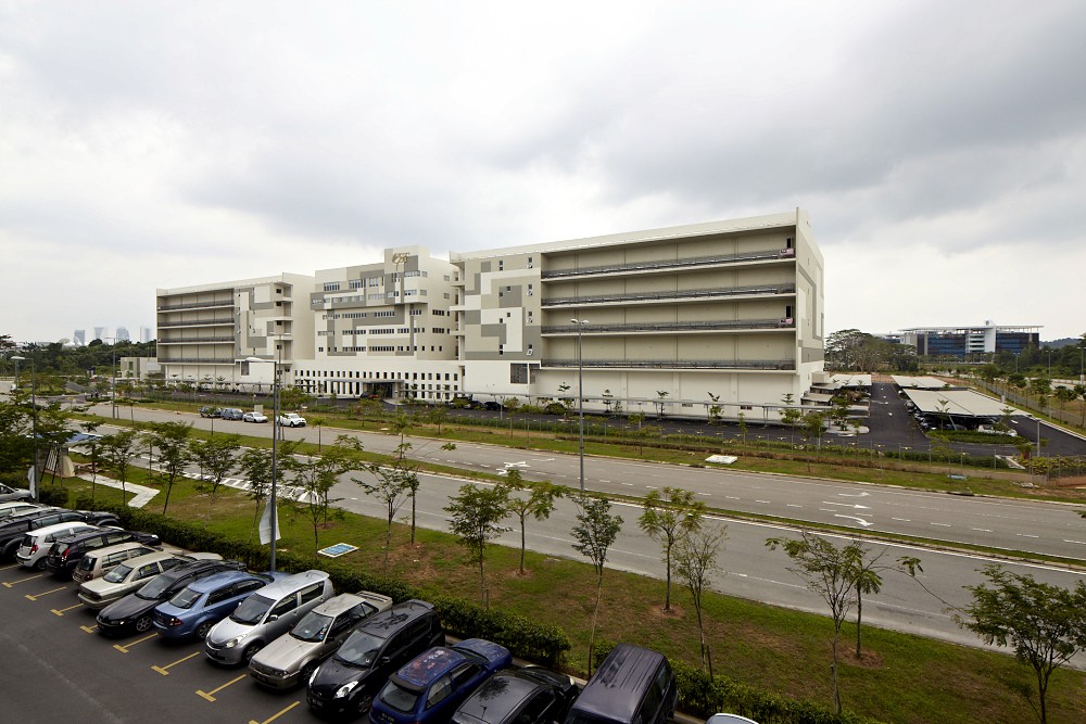 Exterior view of CX5 Data Centre project by Asima Architects