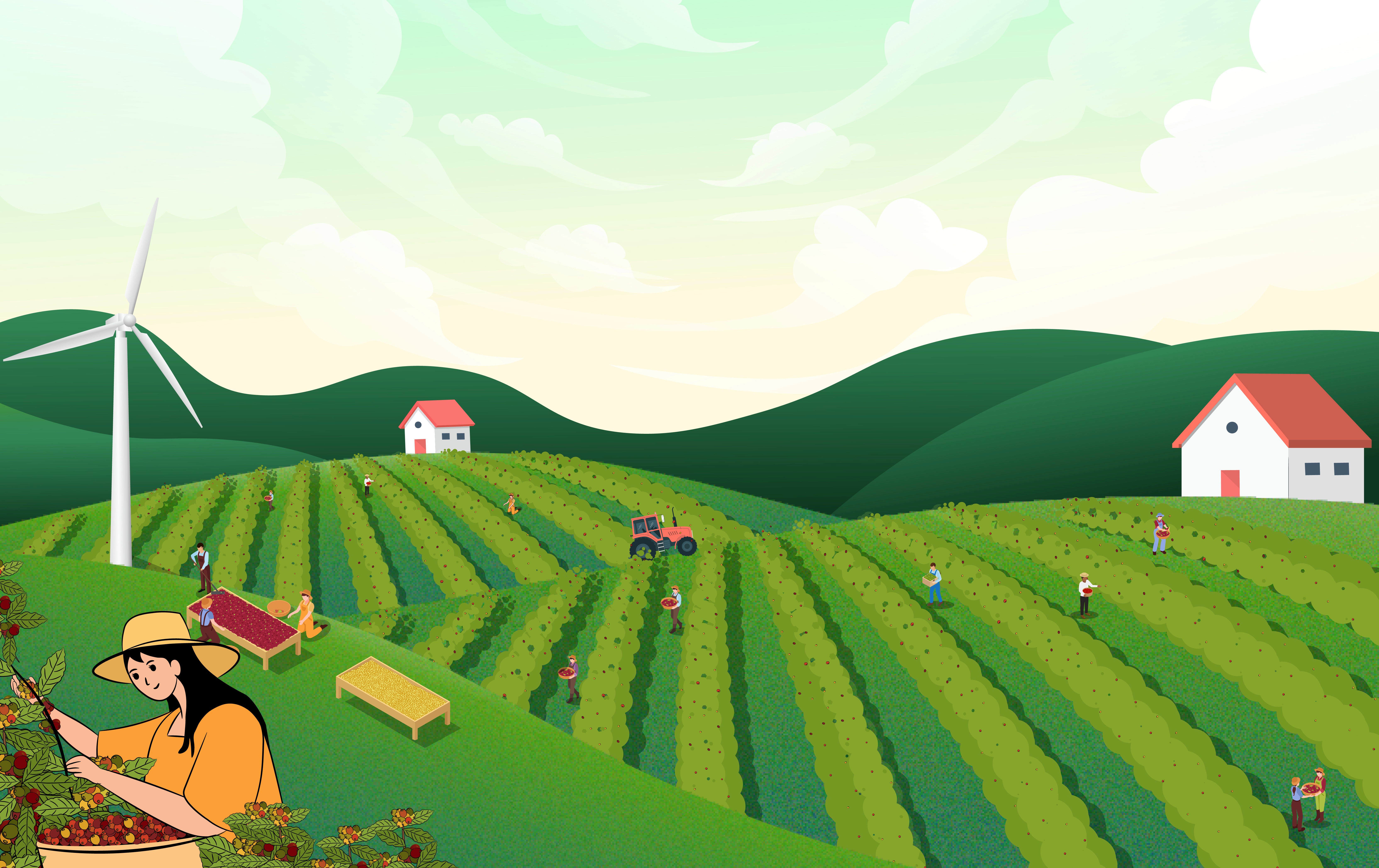 white ceramic teacup with coffee beans