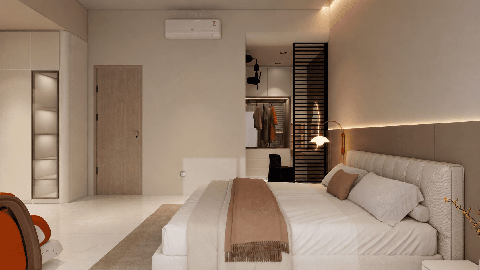Project showcase image featuring a modern, refined interior.