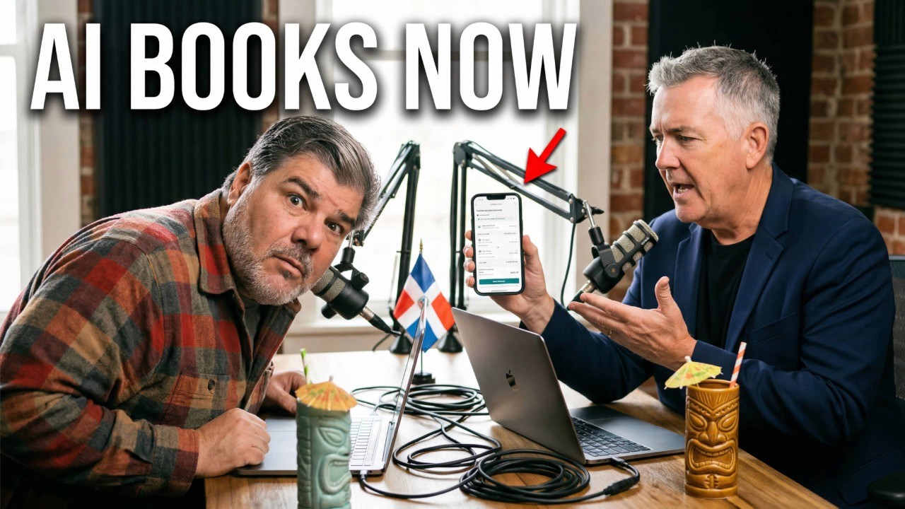 Image of Mike Putman and James Ferrara with the thumbnail "Ai Books Now" written on it