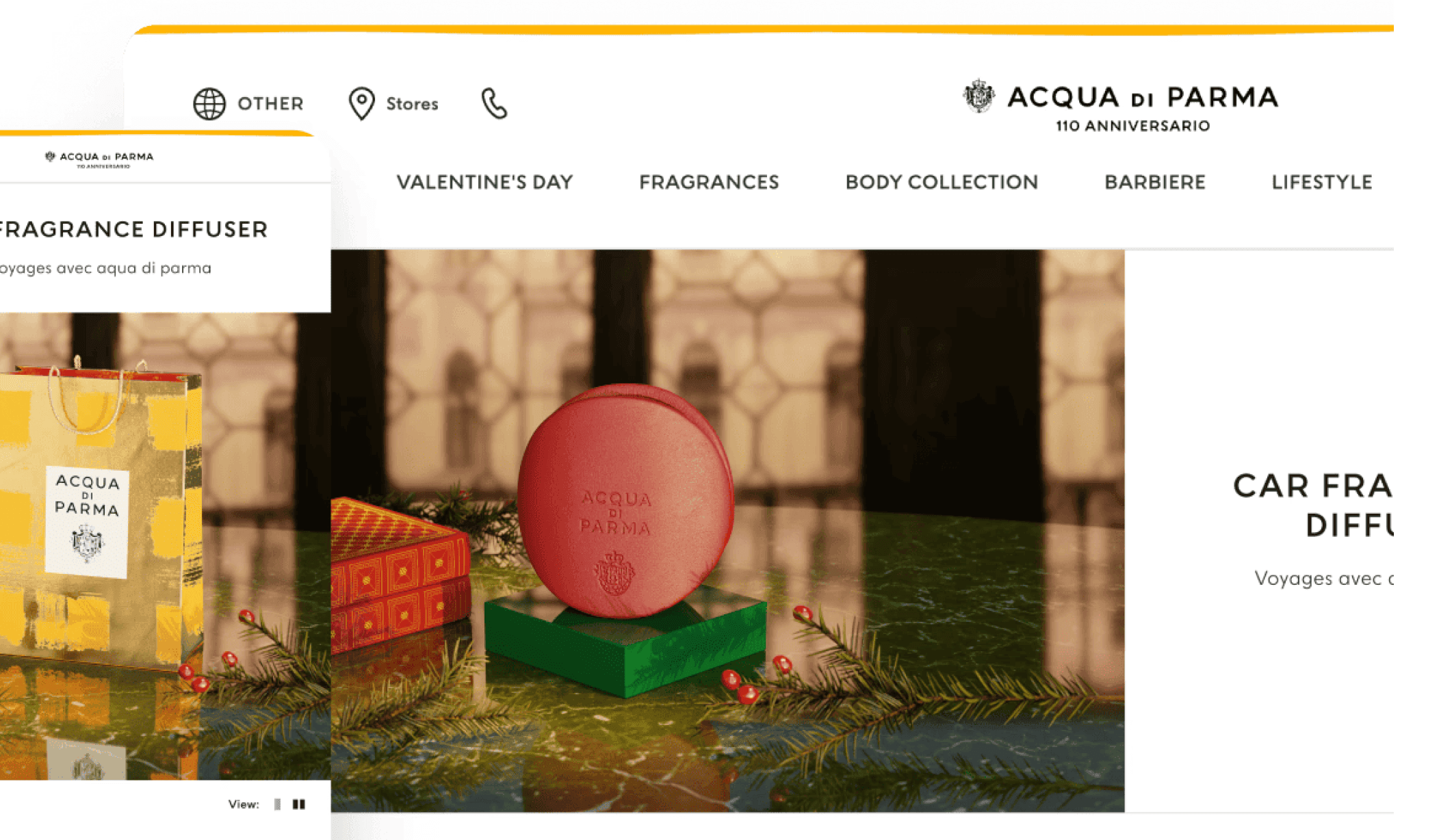 Aqua di Parma Seasonal Marketing