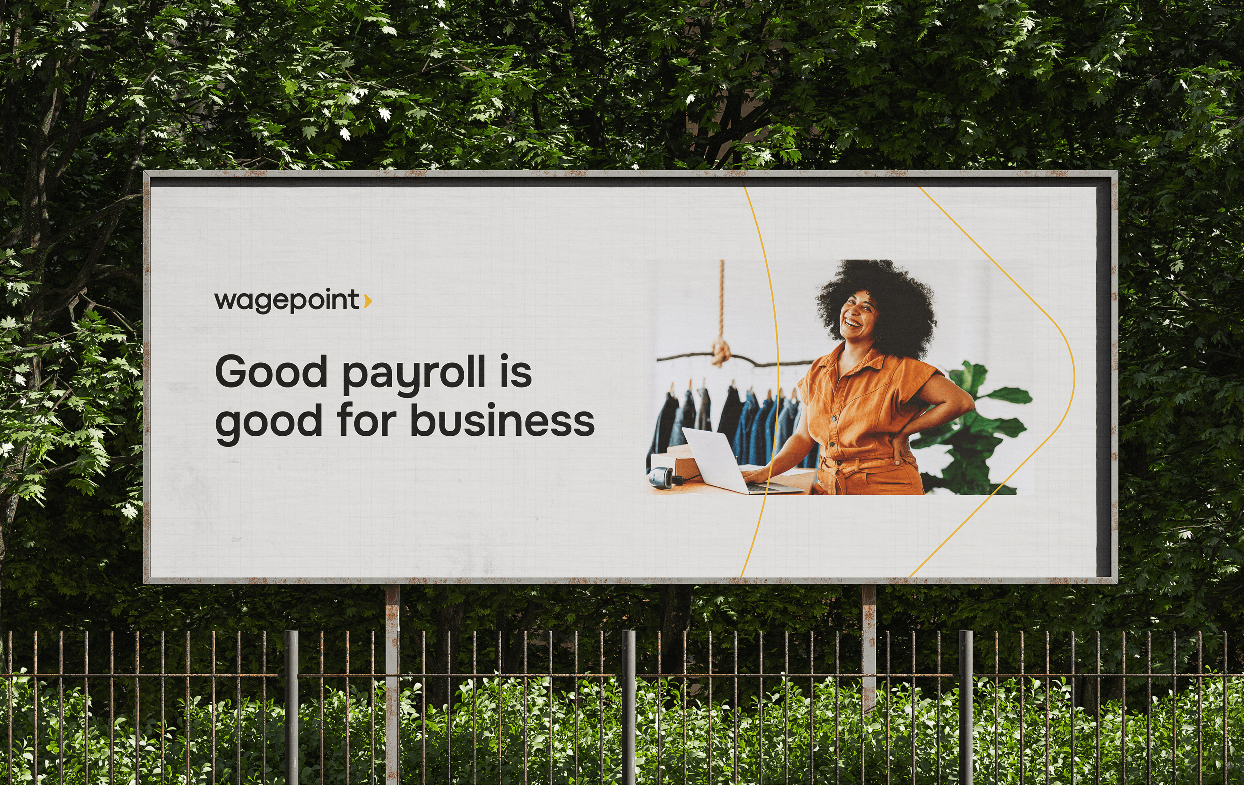 LHD billboard designed by Bart Fish