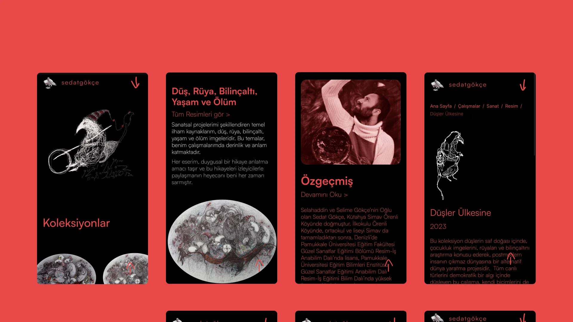 Mobile website showcase 1