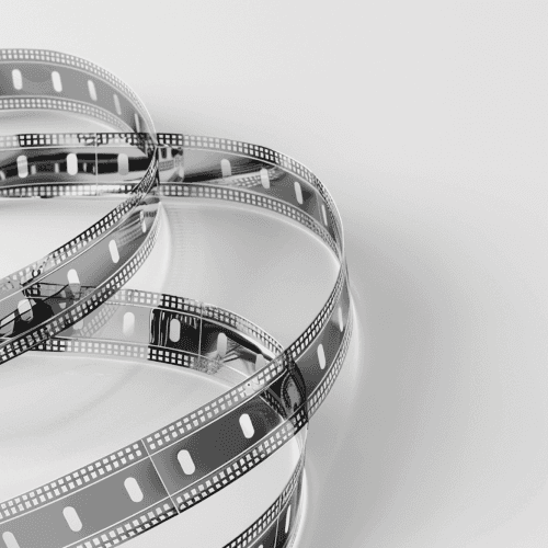 3D Animation einer Filmrolle