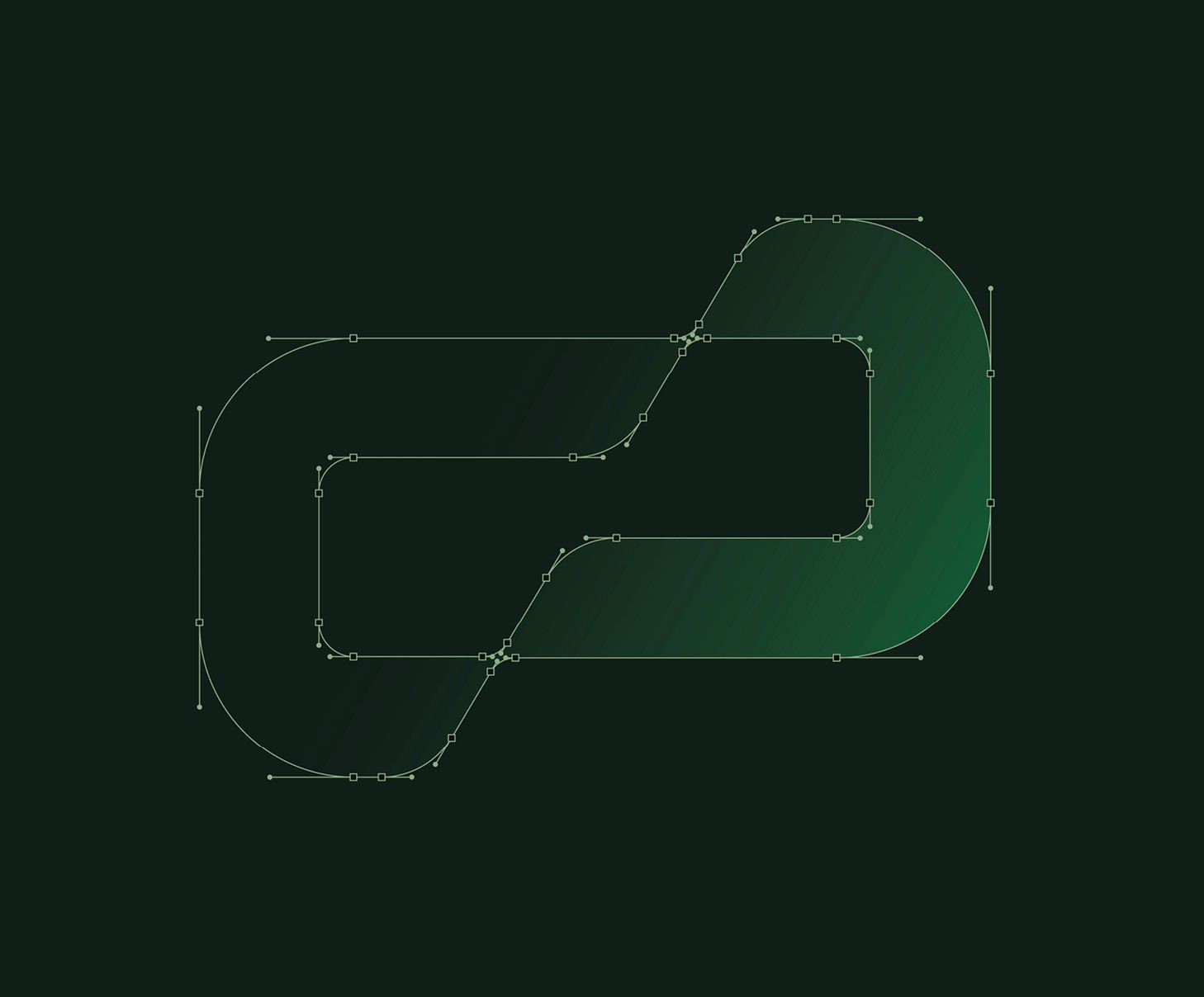 Logo grid design Creandum by Typefool