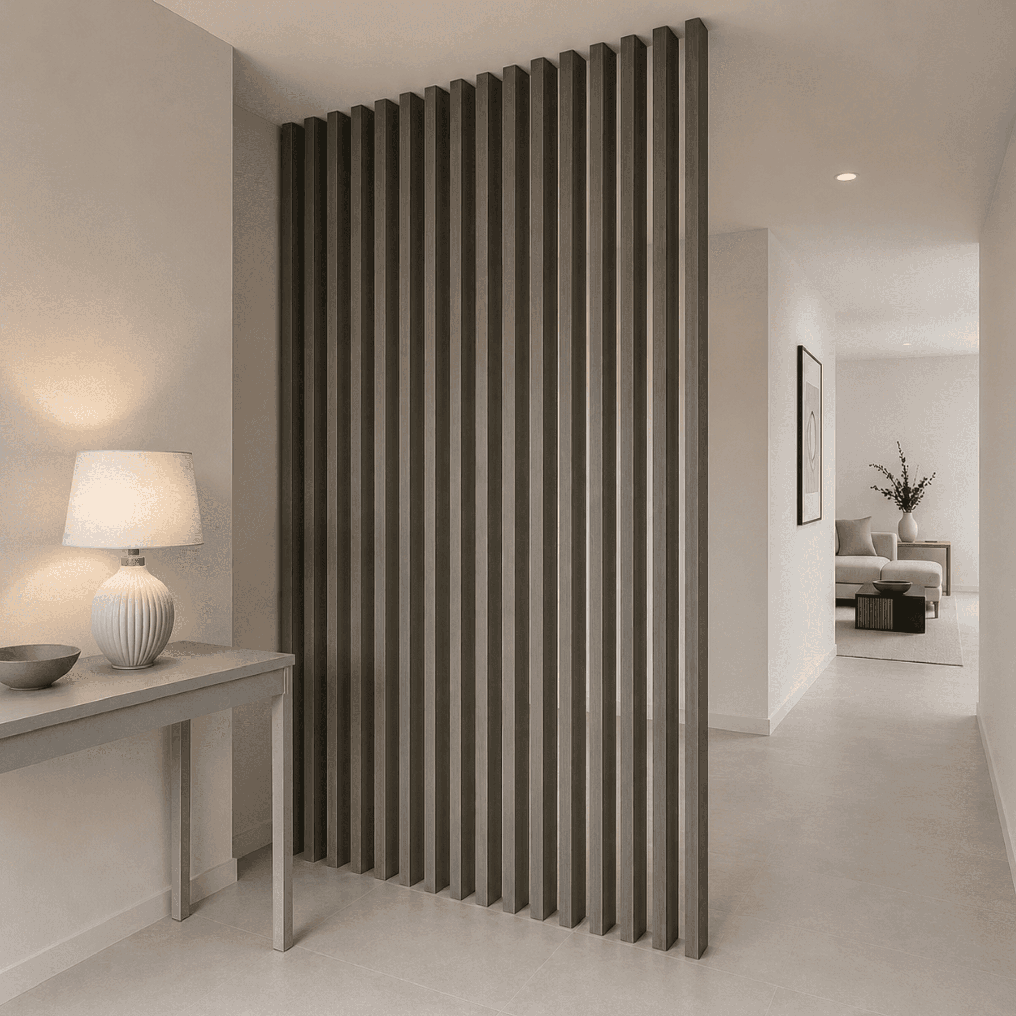 Viga Decorativa WPC Interior Gris - SRJ Tu Hogar