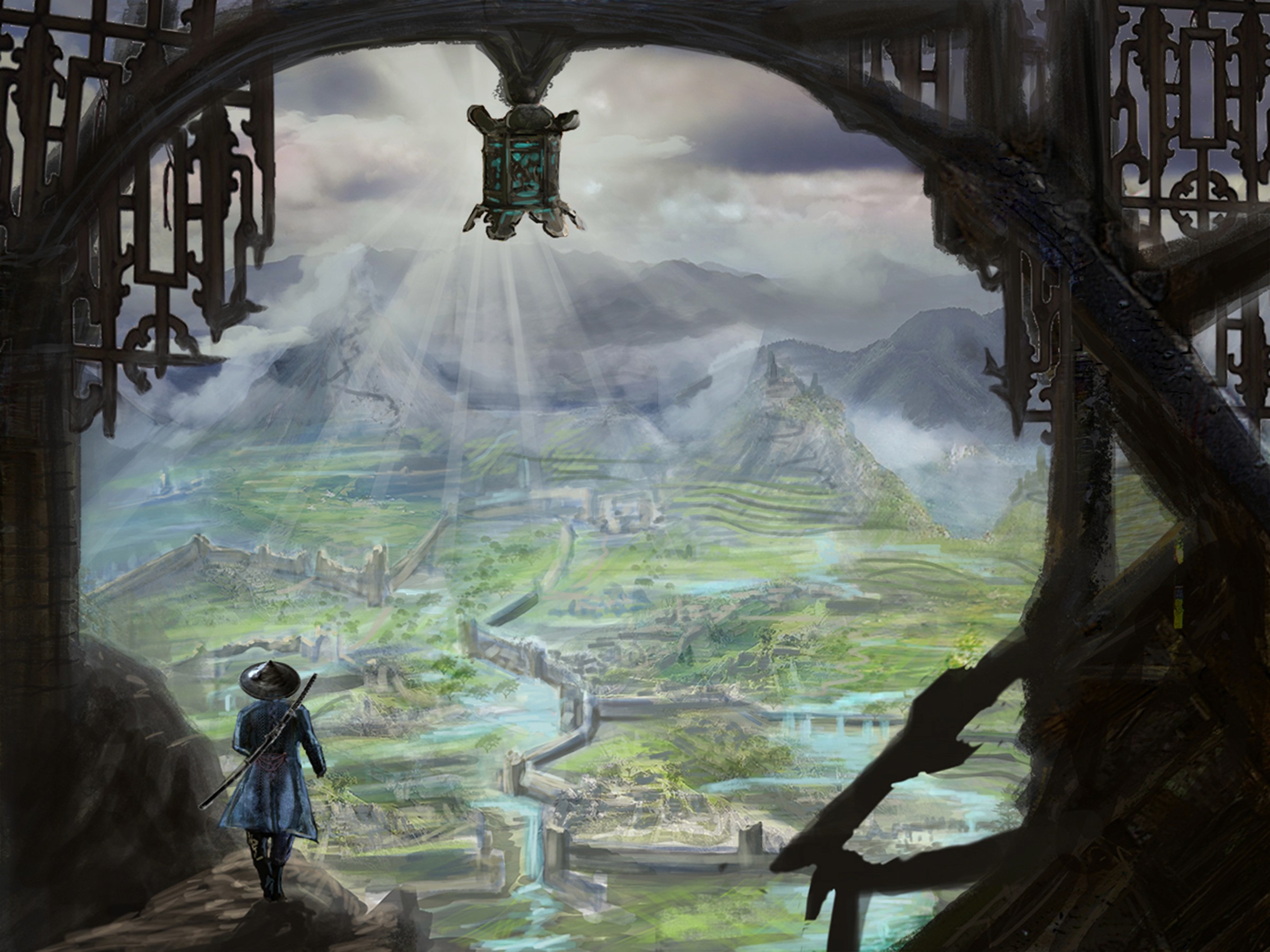 Digital Landscape by Anthony West